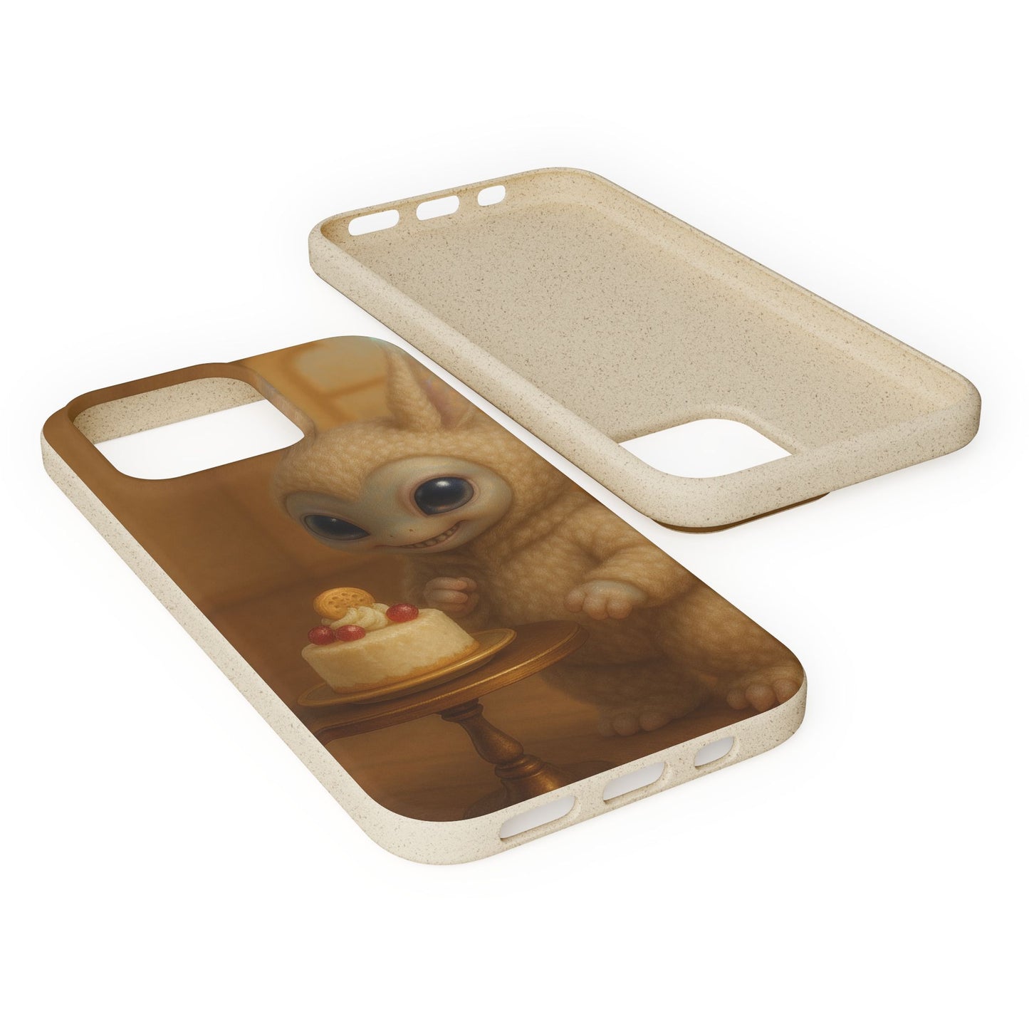 Toy Aliens Love Cake - Biodegradable Case