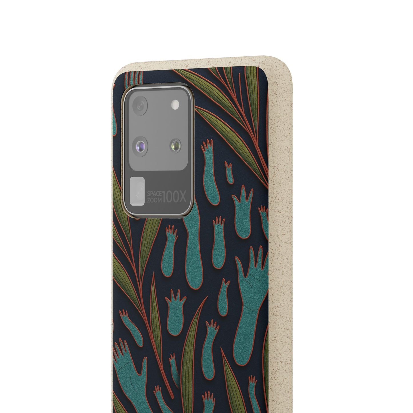 Handprints and Foliage - Biodegradable Case