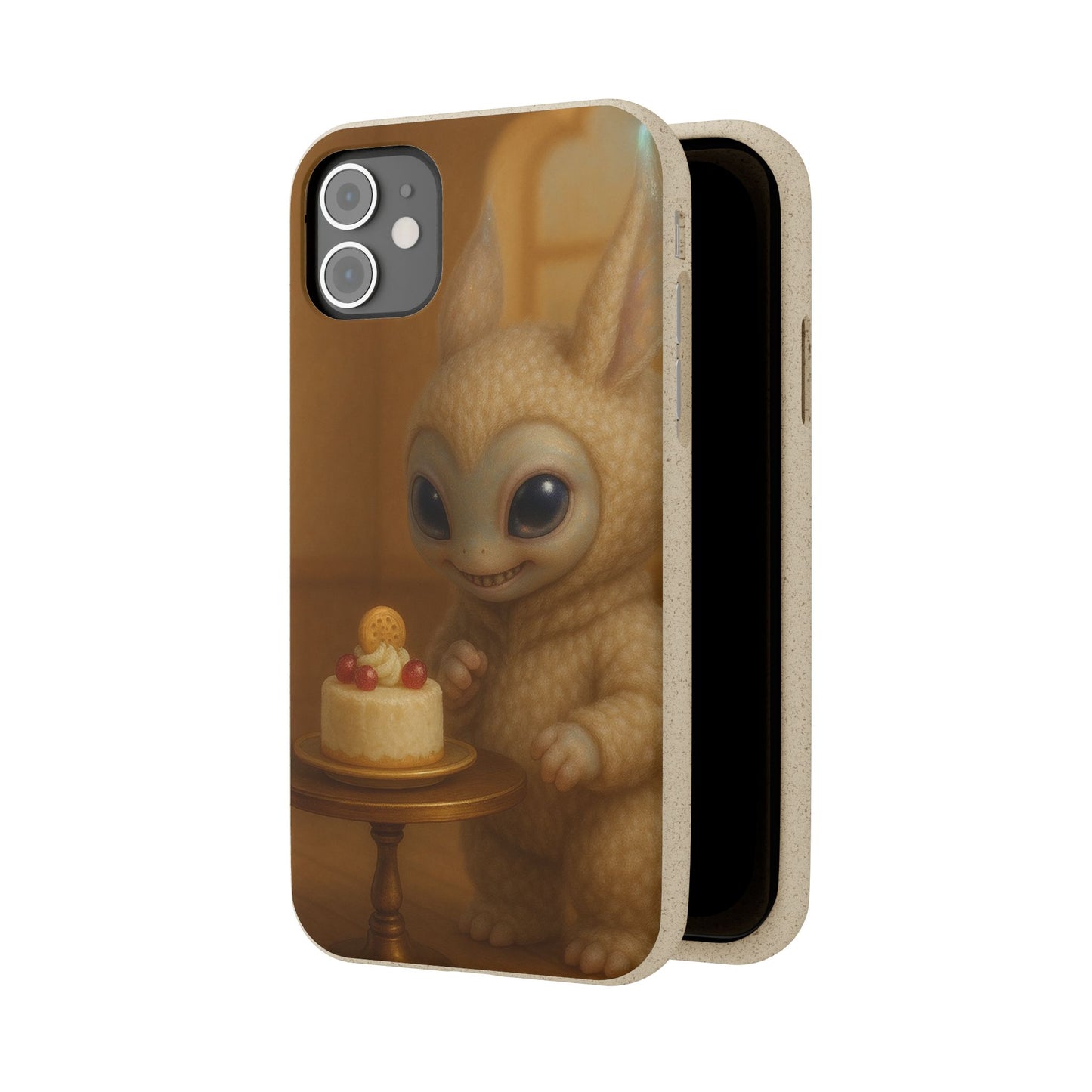 Toy Aliens Love Cake - Biodegradable Case