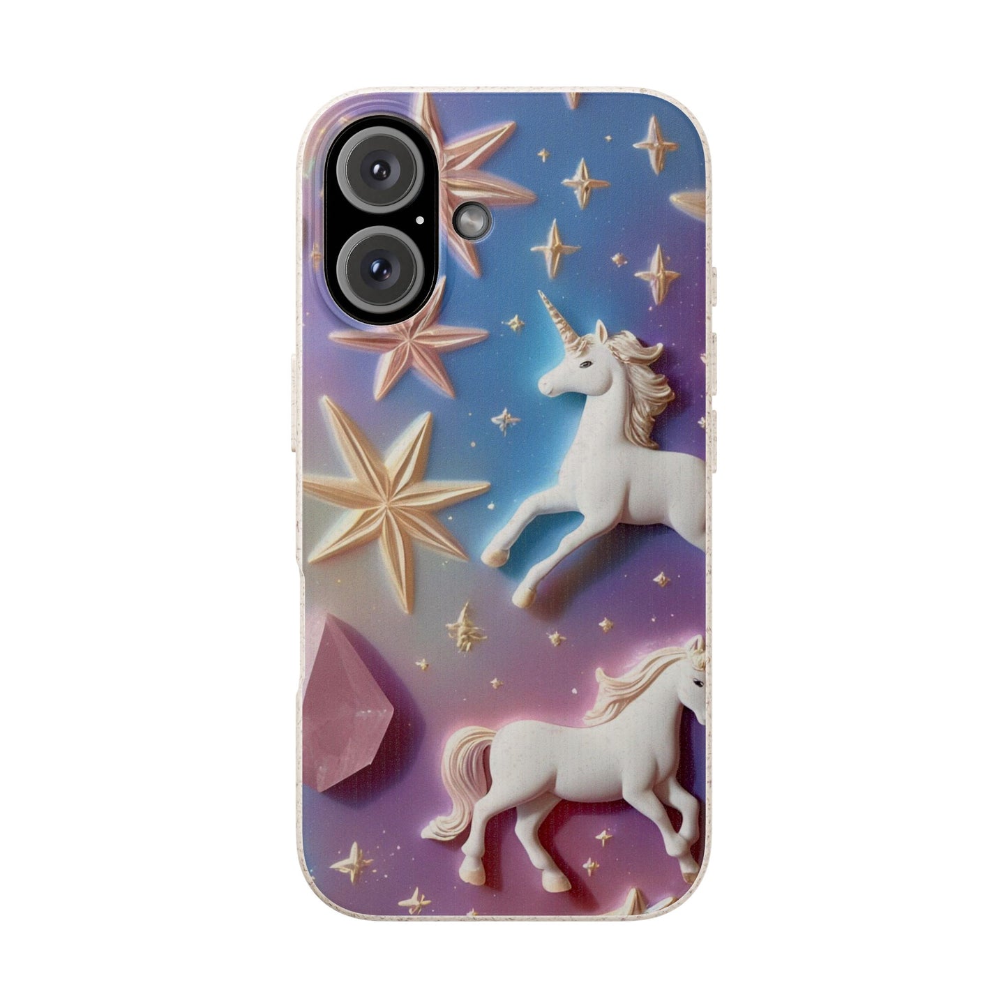 Unicorns & Gems - Biodegradable Case