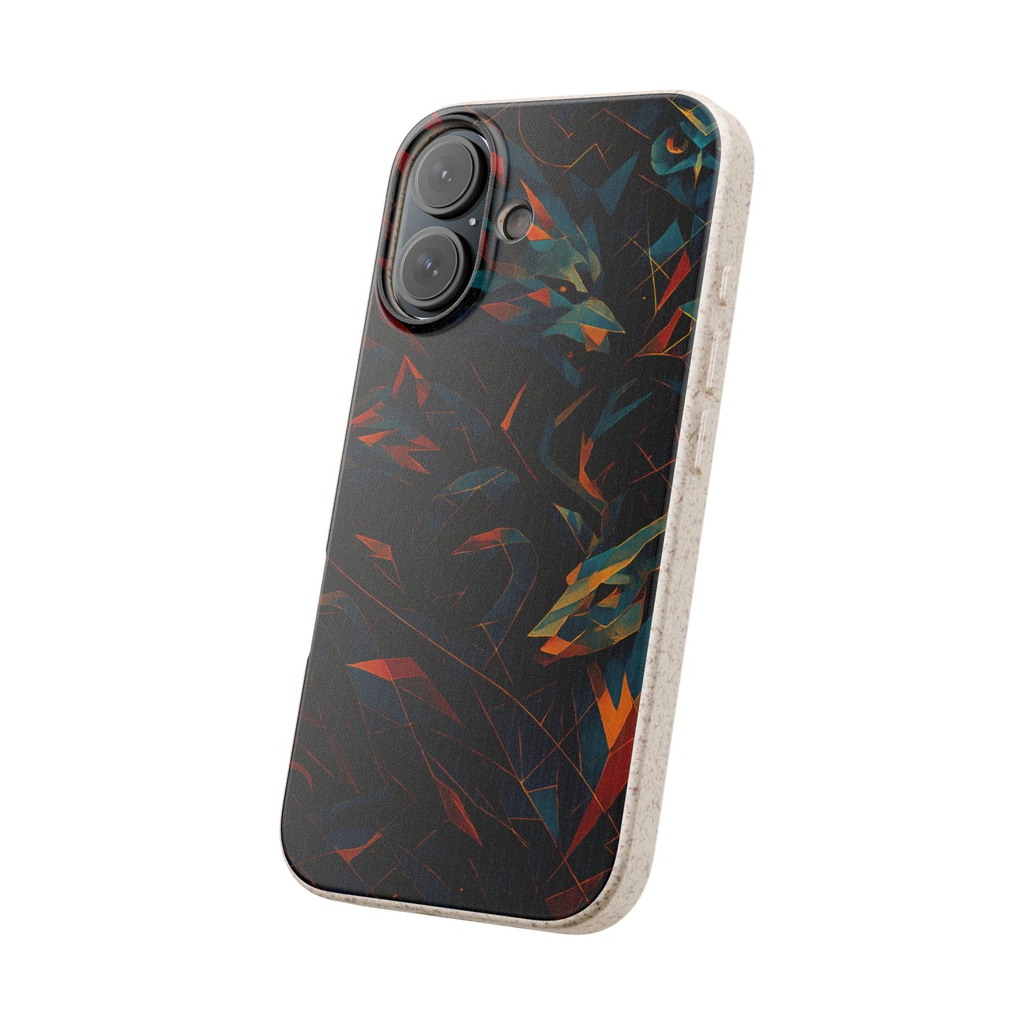 Geometric Shadow Animals - Biodegradable Case