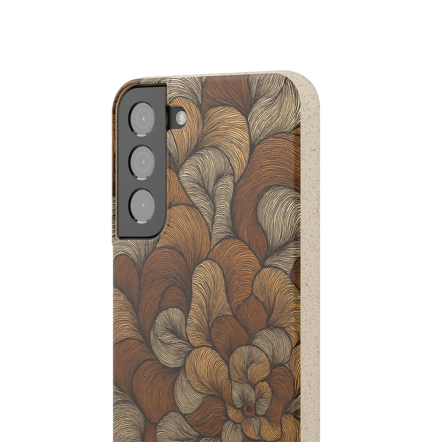 Earthy Mushroom Pedals - Biodegradable Case