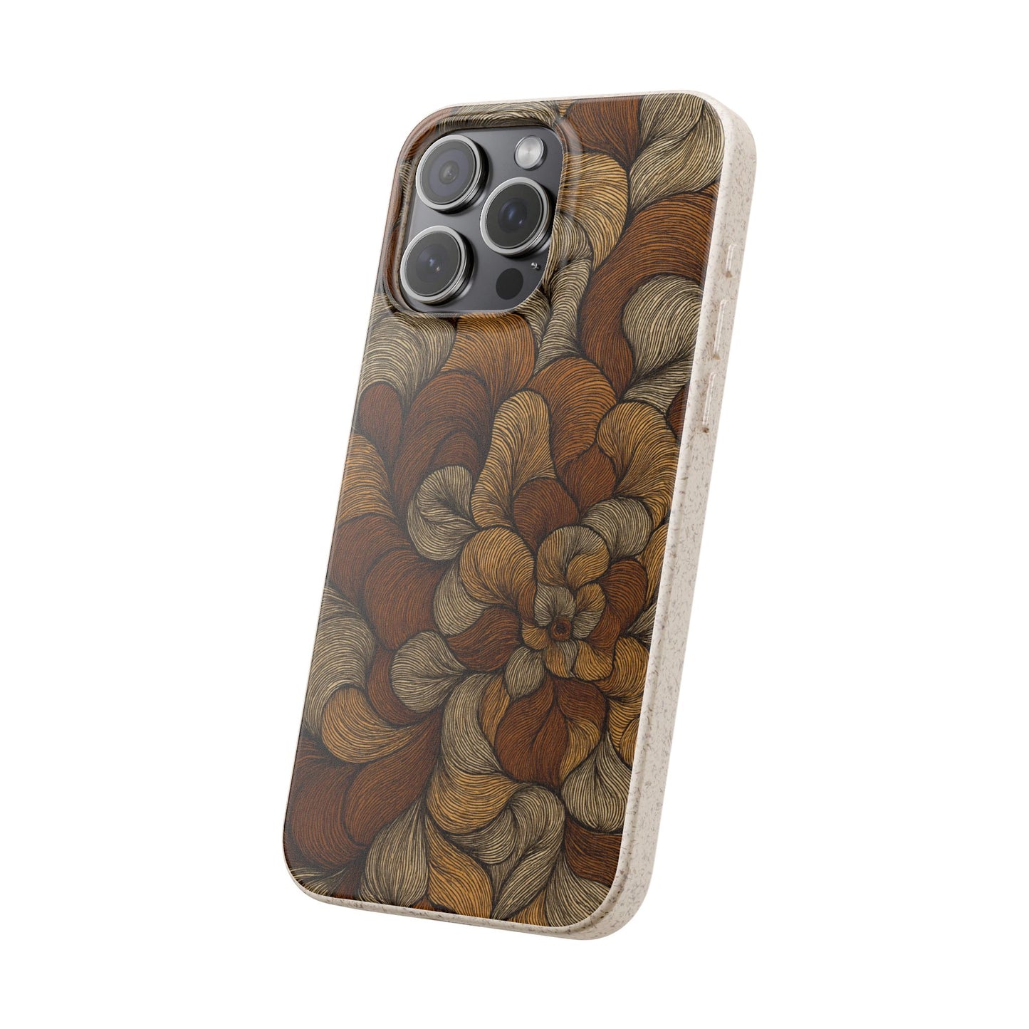 Earthy Mushroom Pedals - Biodegradable Case