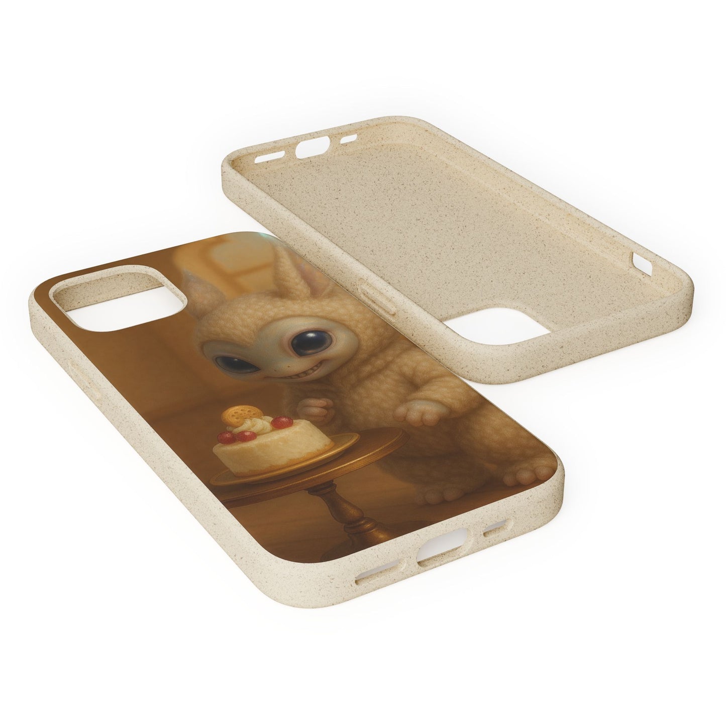 Toy Aliens Love Cake - Biodegradable Case