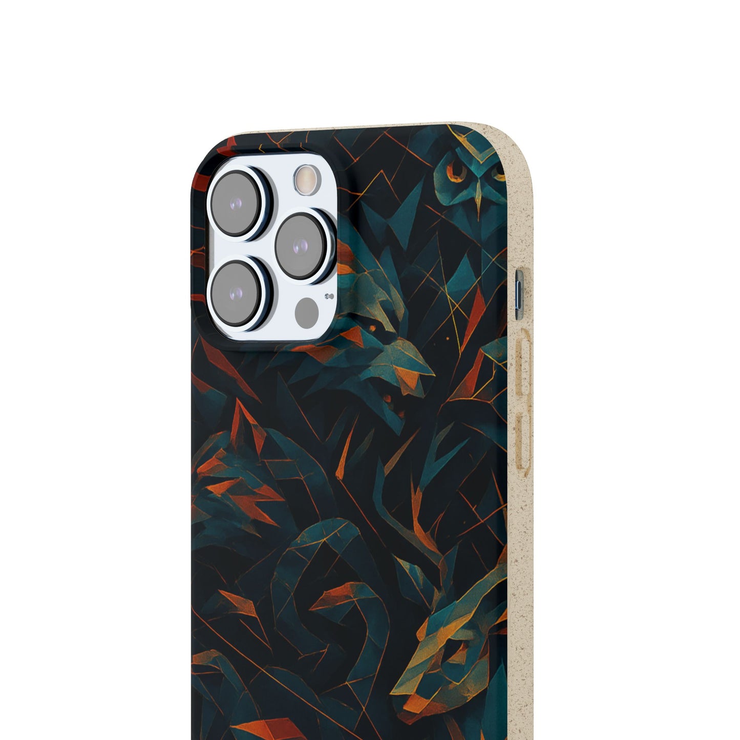 Geometric Shadow Animals - Biodegradable Case