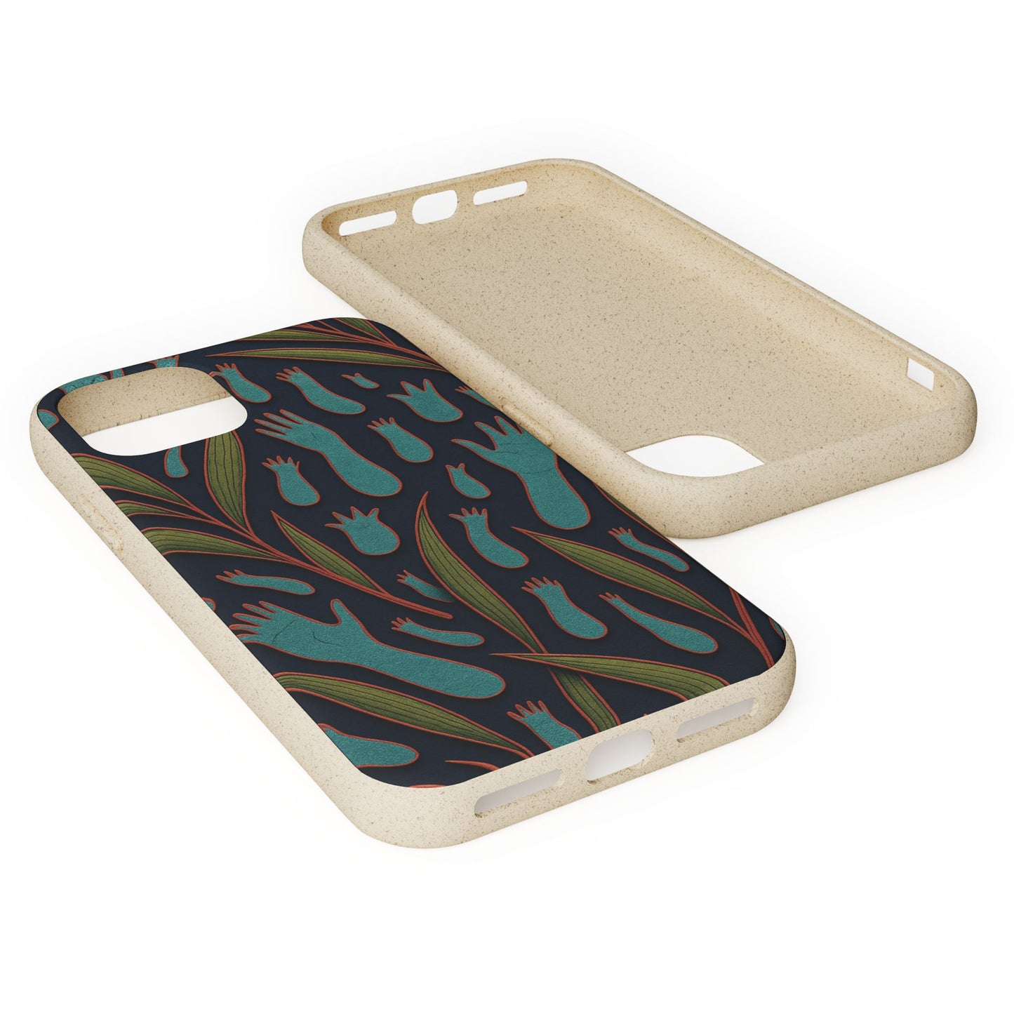 Handprints and Foliage - Biodegradable Case