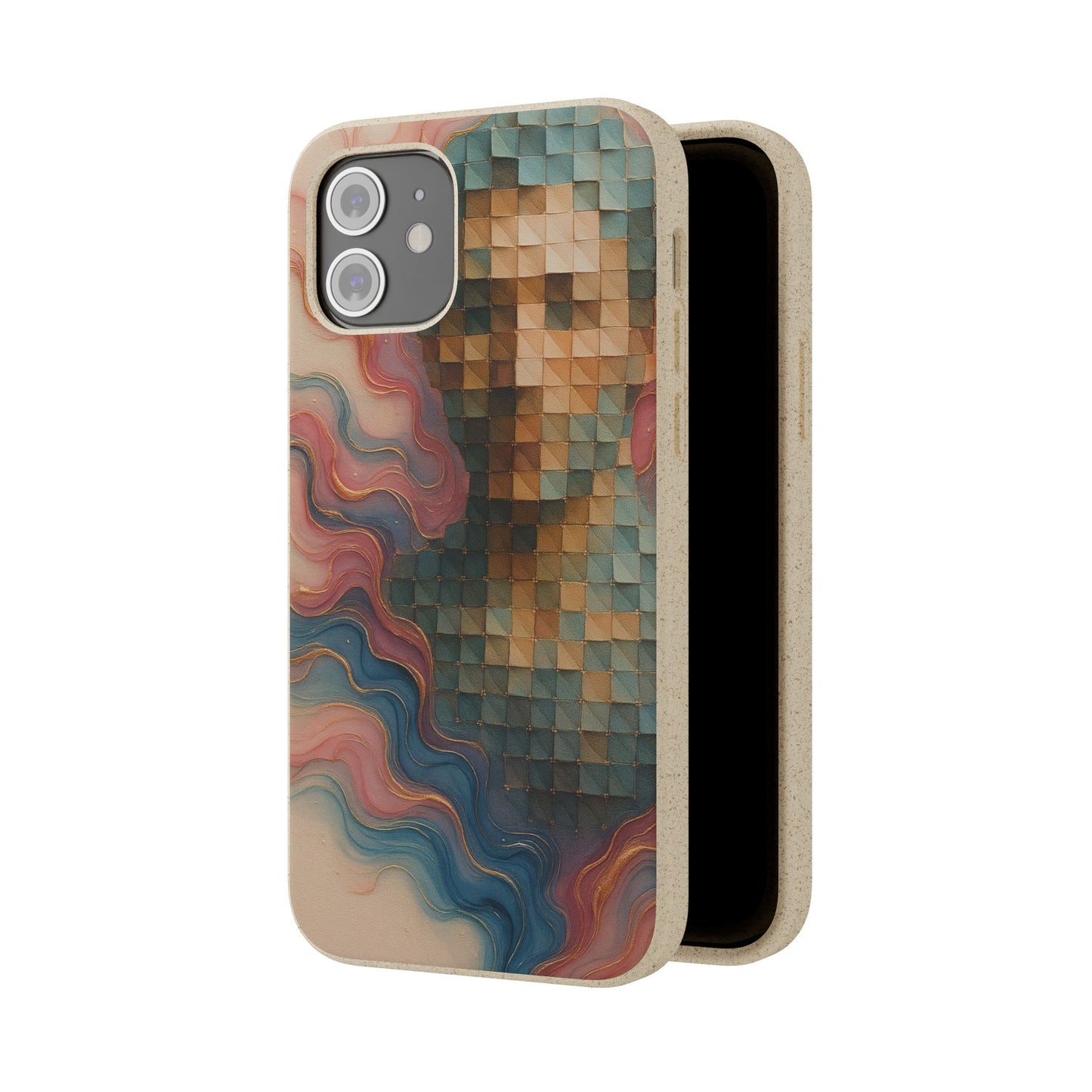 Mosaic Dreams & Liquid Flow - Biodegradable Case