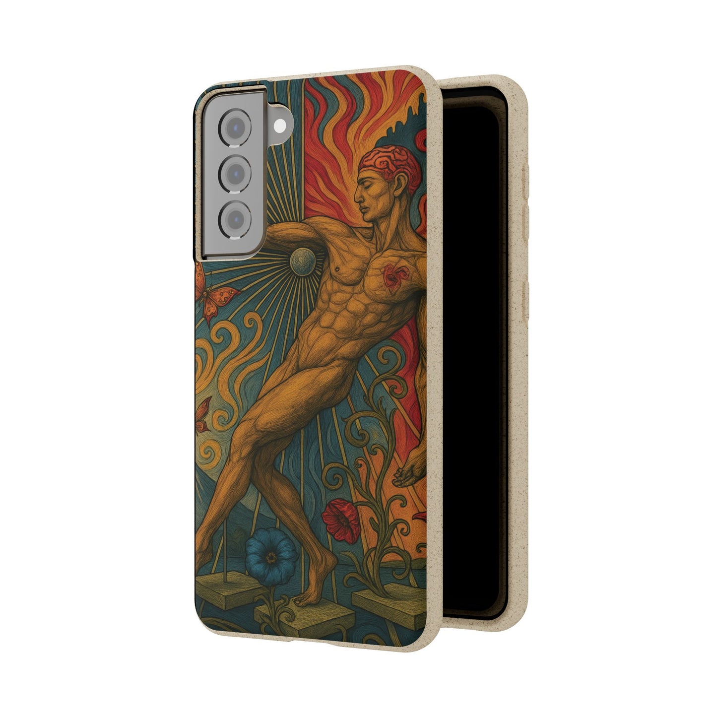 Mind, Spirit & Art - Biodegradable Case