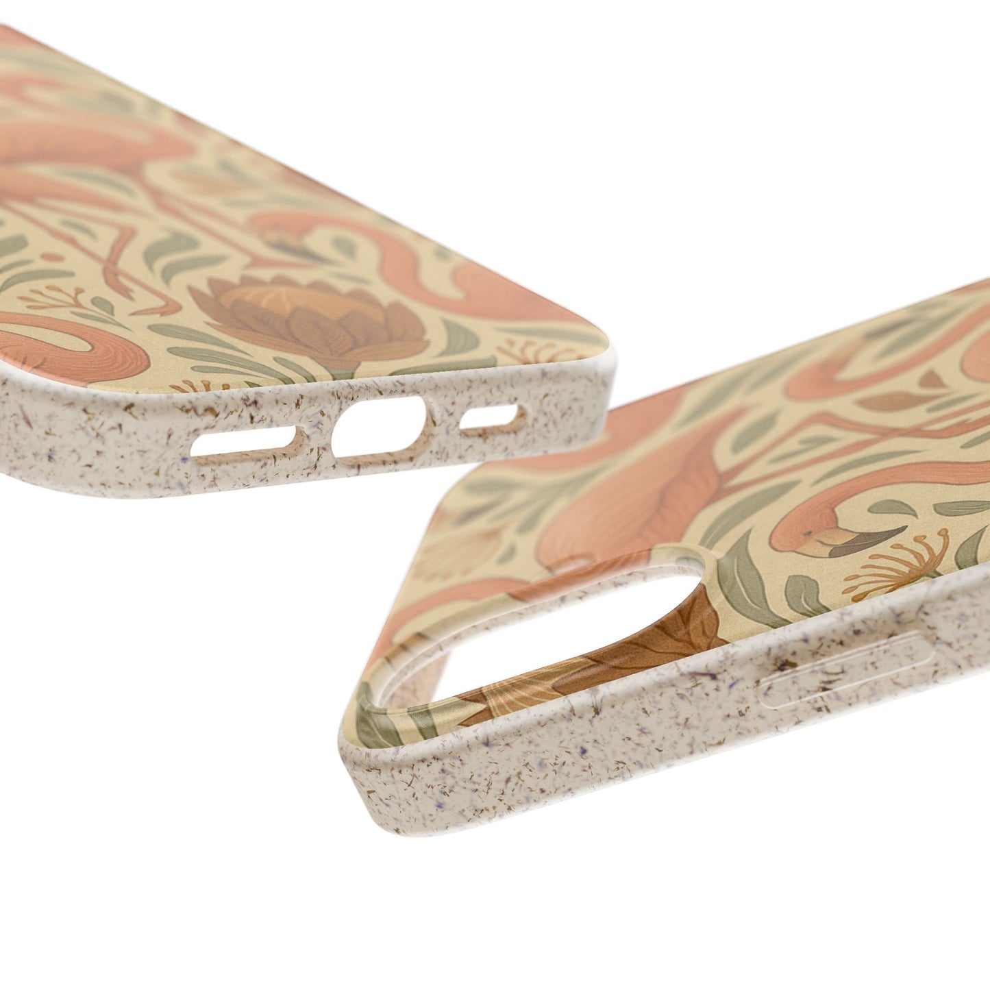 Eco-Natural Flamingo - Biodegradable Case