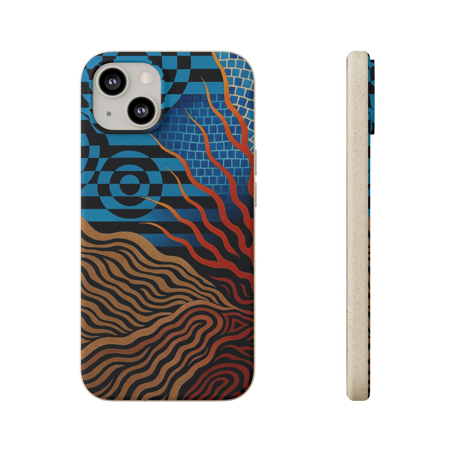 Disco Abstract Sunburst - Biodegradable Case