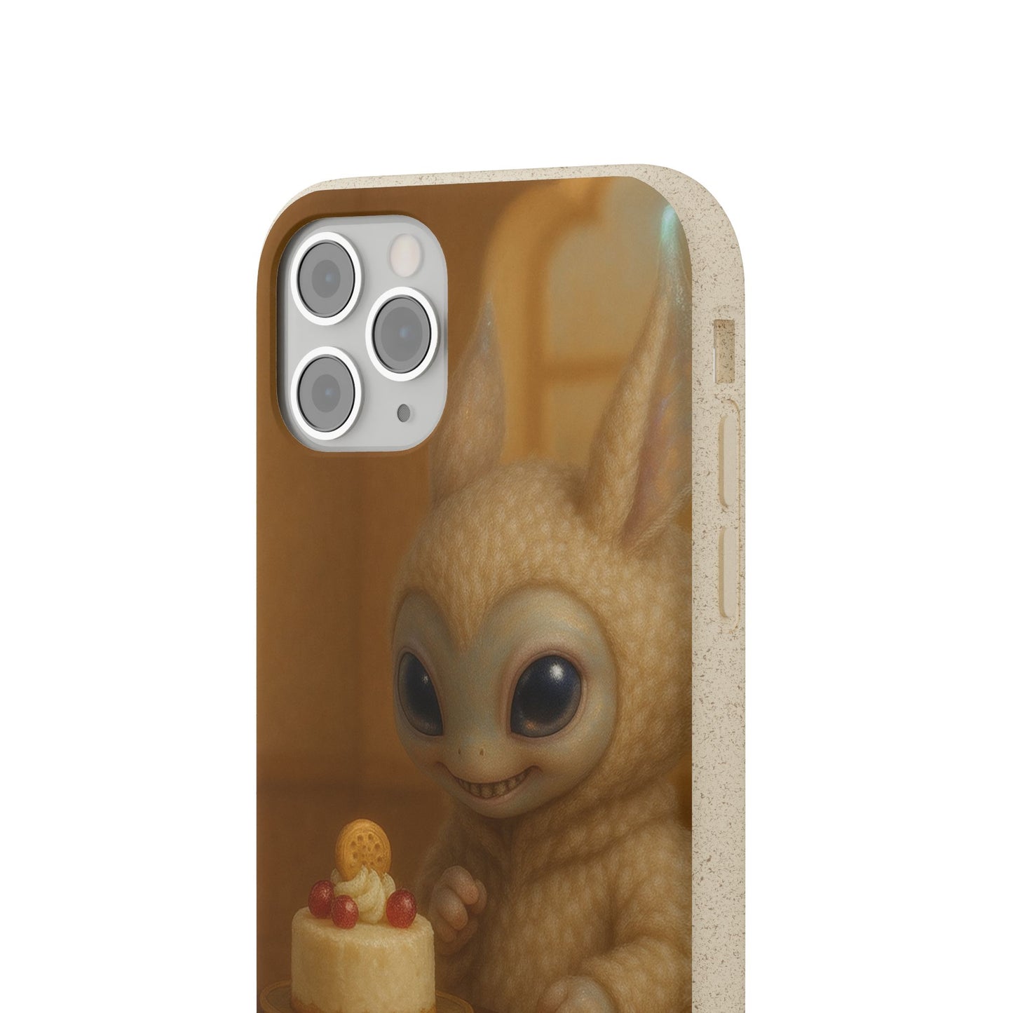 Toy Aliens Love Cake - Biodegradable Case