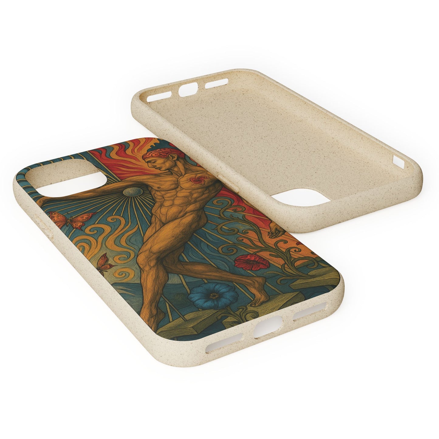 Mind, Spirit & Art - Biodegradable Case