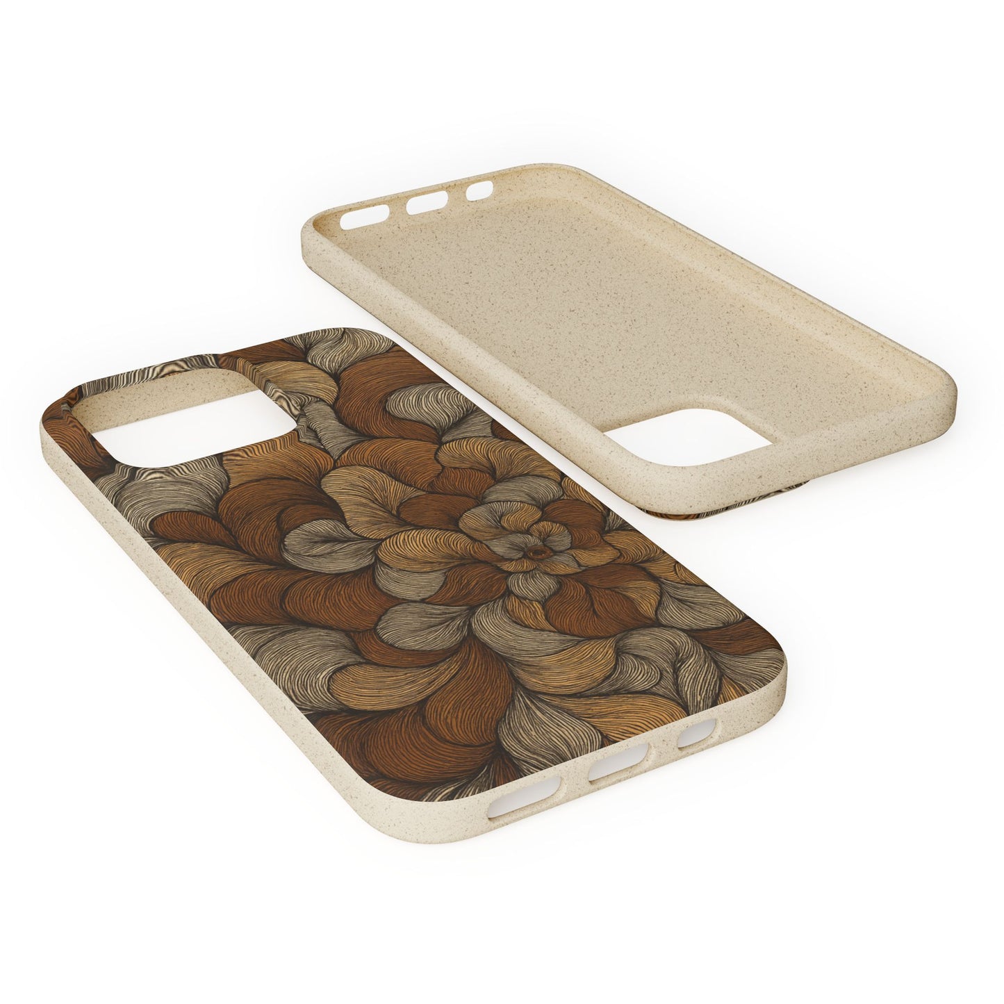 Earthy Mushroom Pedals - Biodegradable Case