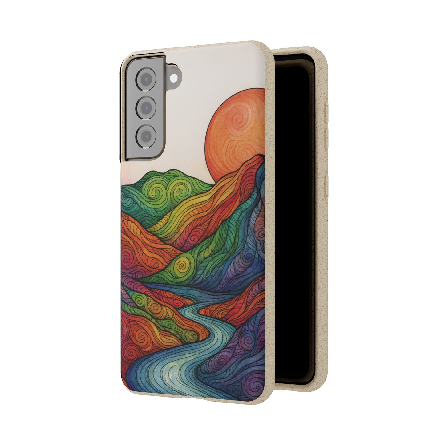 Watercolor Nature - Biodegradable Case