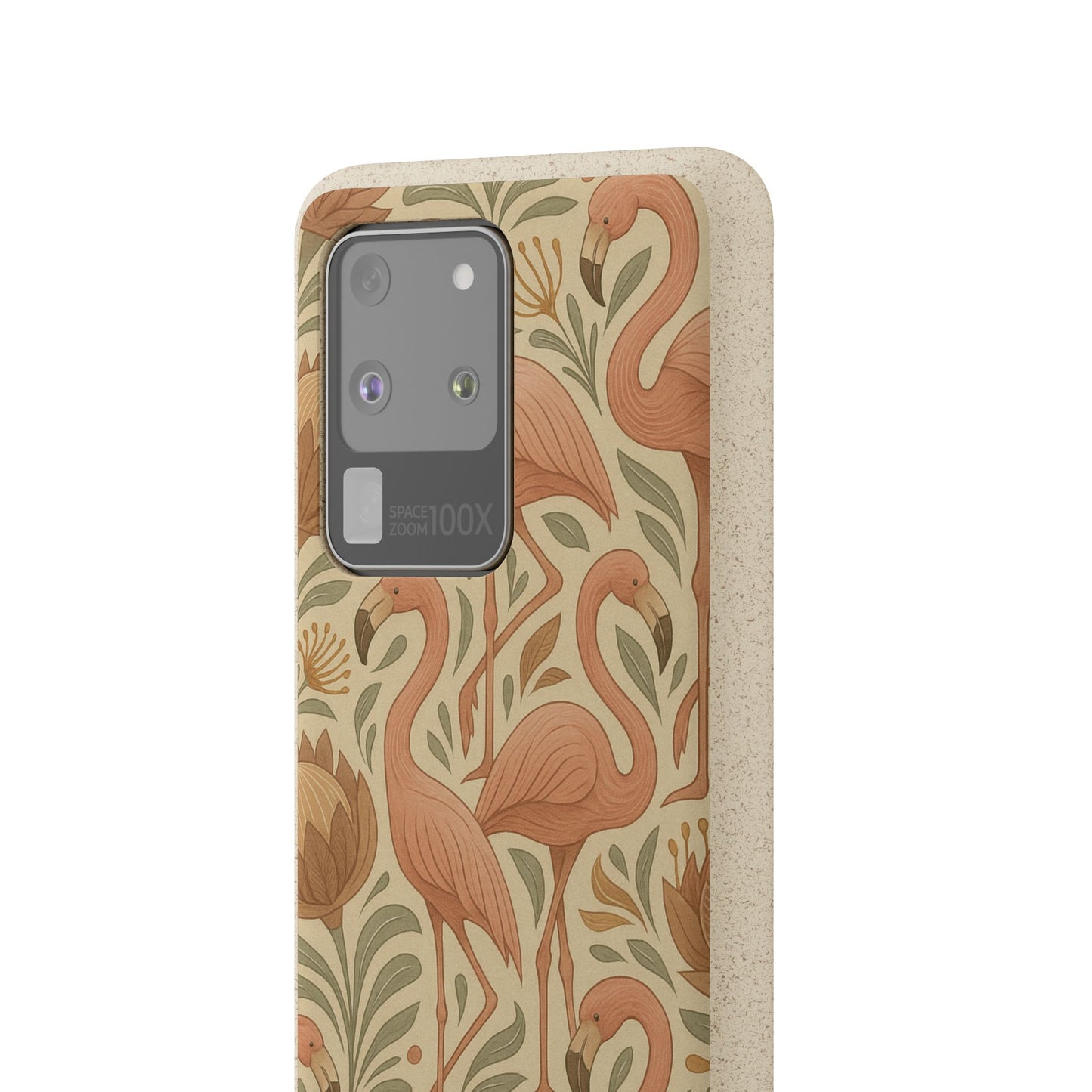 Eco-Natural Flamingo - Biodegradable Case