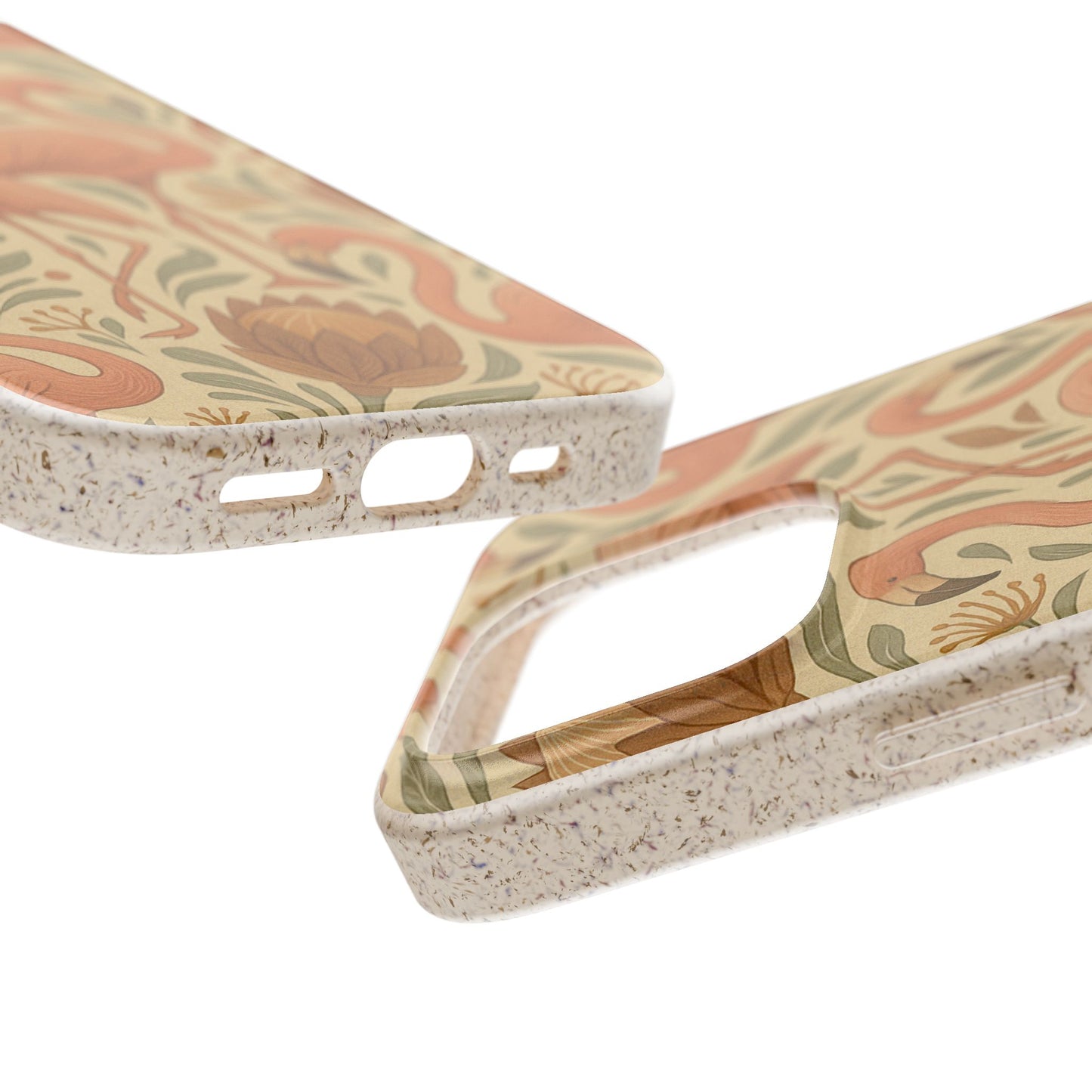 Eco-Natural Flamingo - Biodegradable Case
