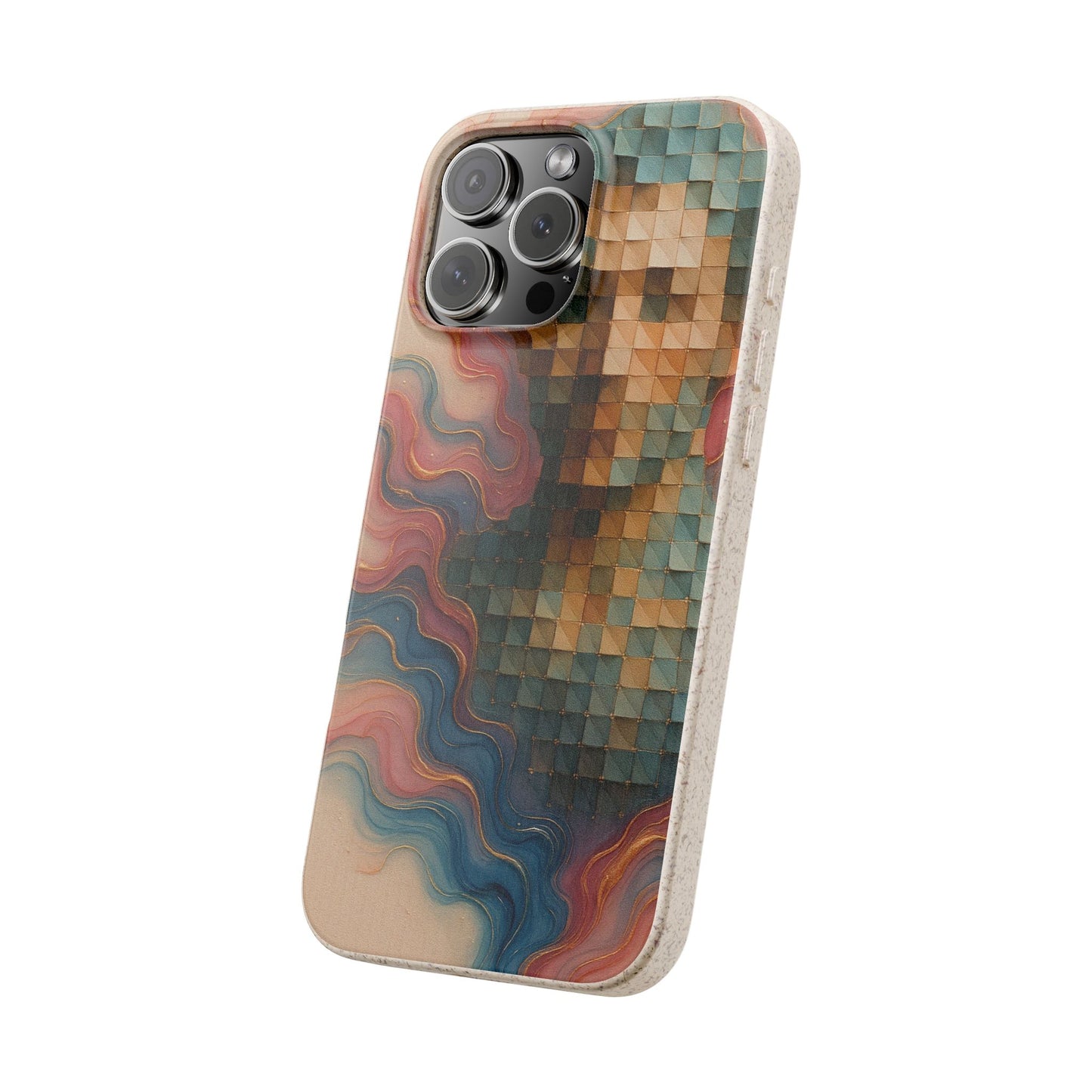 Mosaic Dreams & Liquid Flow - Biodegradable Case