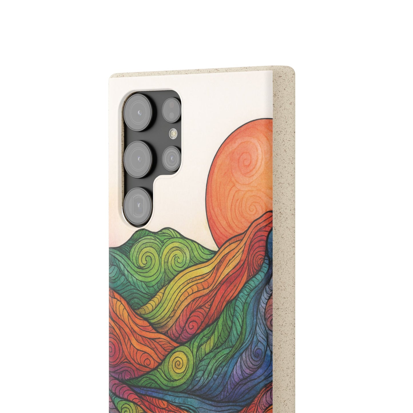 Watercolor Nature - Biodegradable Case