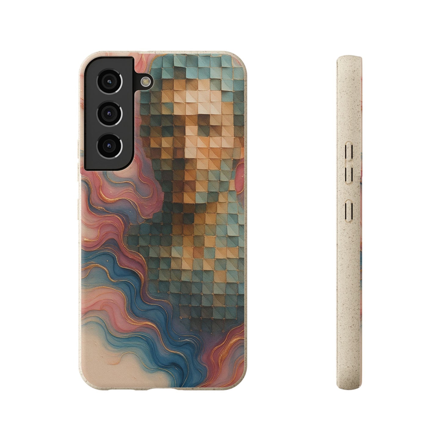 Mosaic Dreams & Liquid Flow - Biodegradable Case