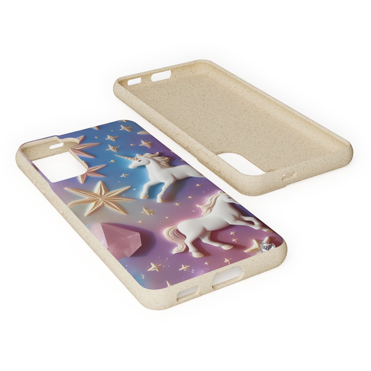 Unicorns & Gems - Biodegradable Case