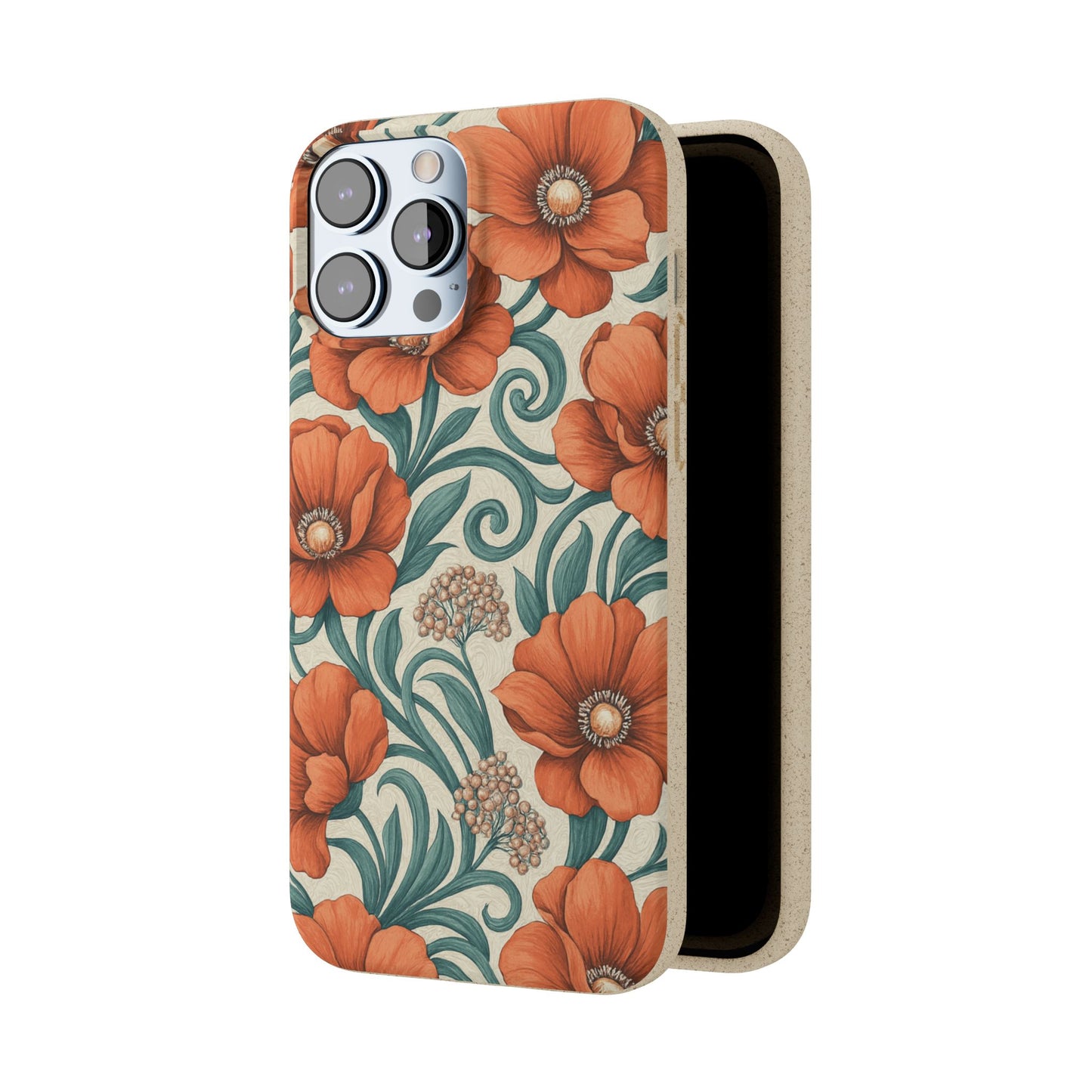 Floral Vines and Vibes - Biodegradable Case