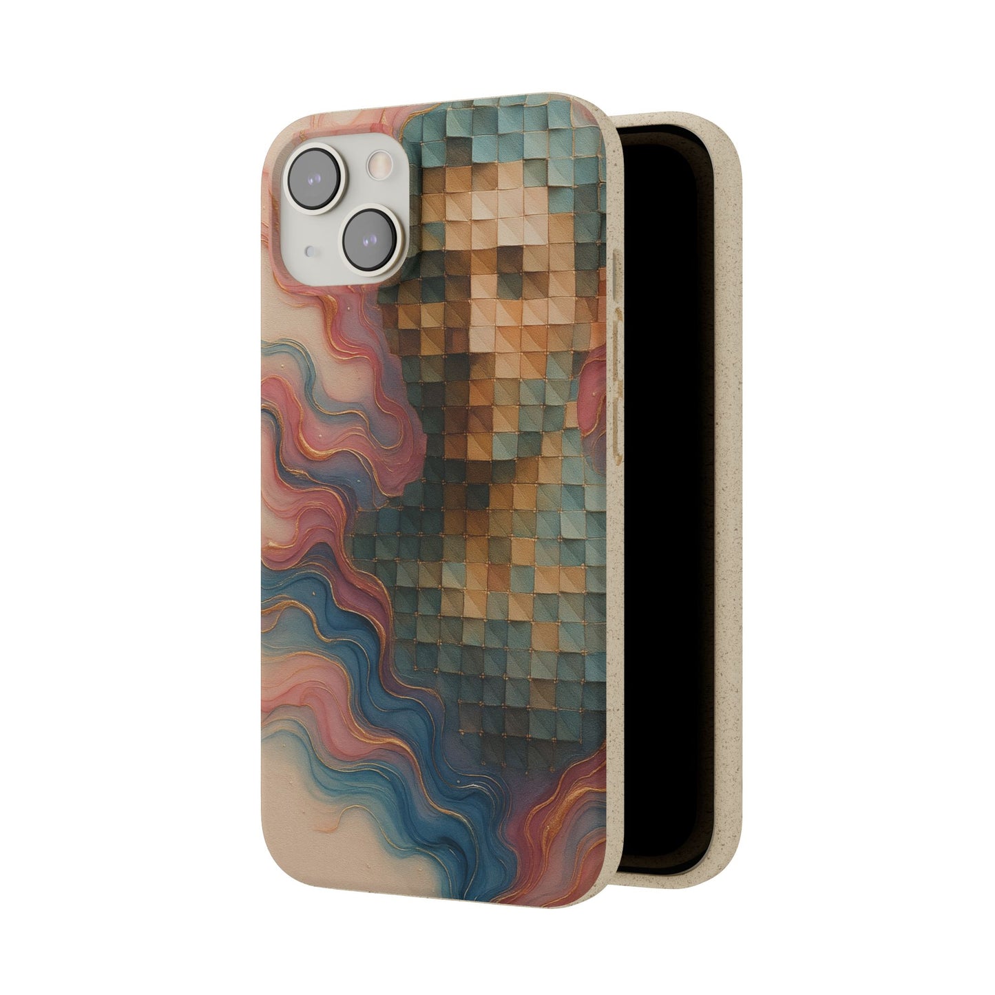 Mosaic Dreams & Liquid Flow - Biodegradable Case
