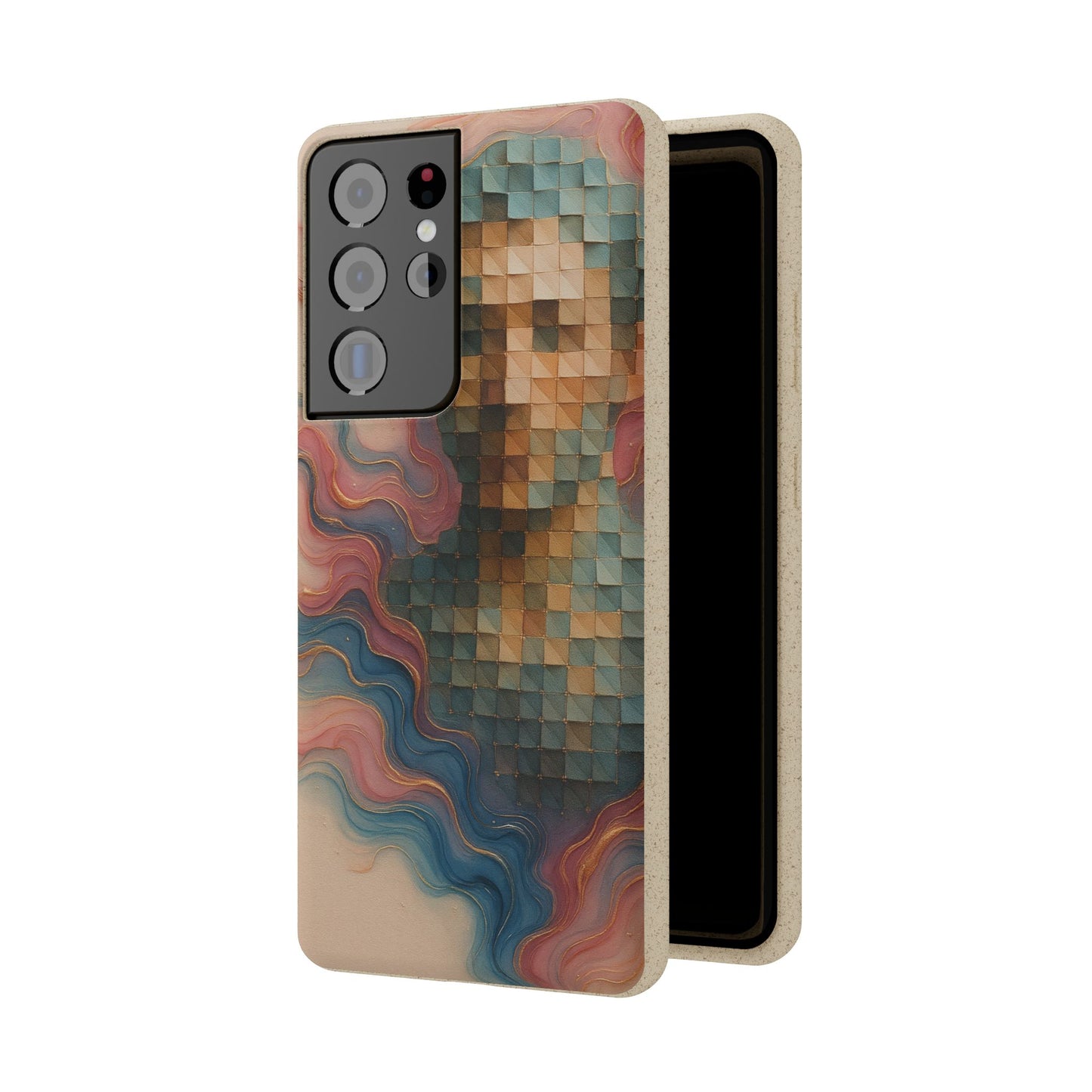 Mosaic Dreams & Liquid Flow - Biodegradable Case