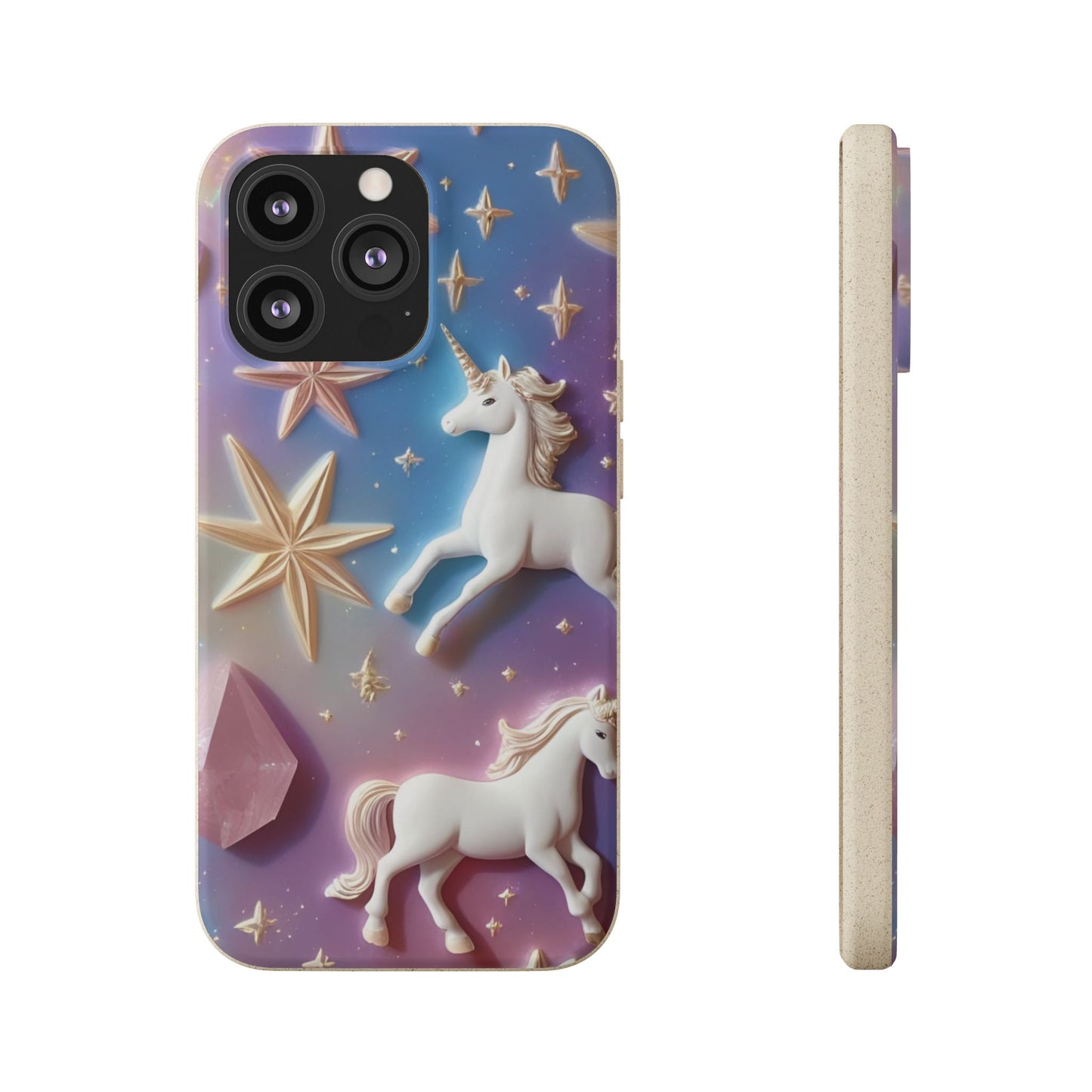 Unicorns & Gems - Biodegradable Case