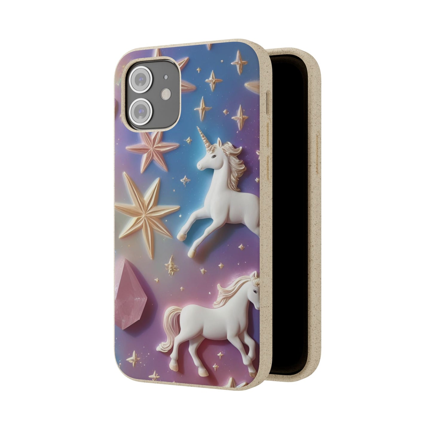 Unicorns & Gems - Biodegradable Case