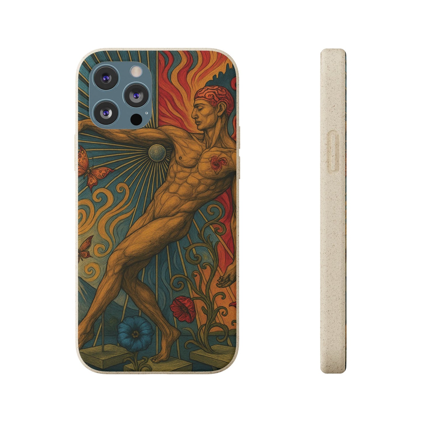 Mind, Spirit & Art - Biodegradable Case