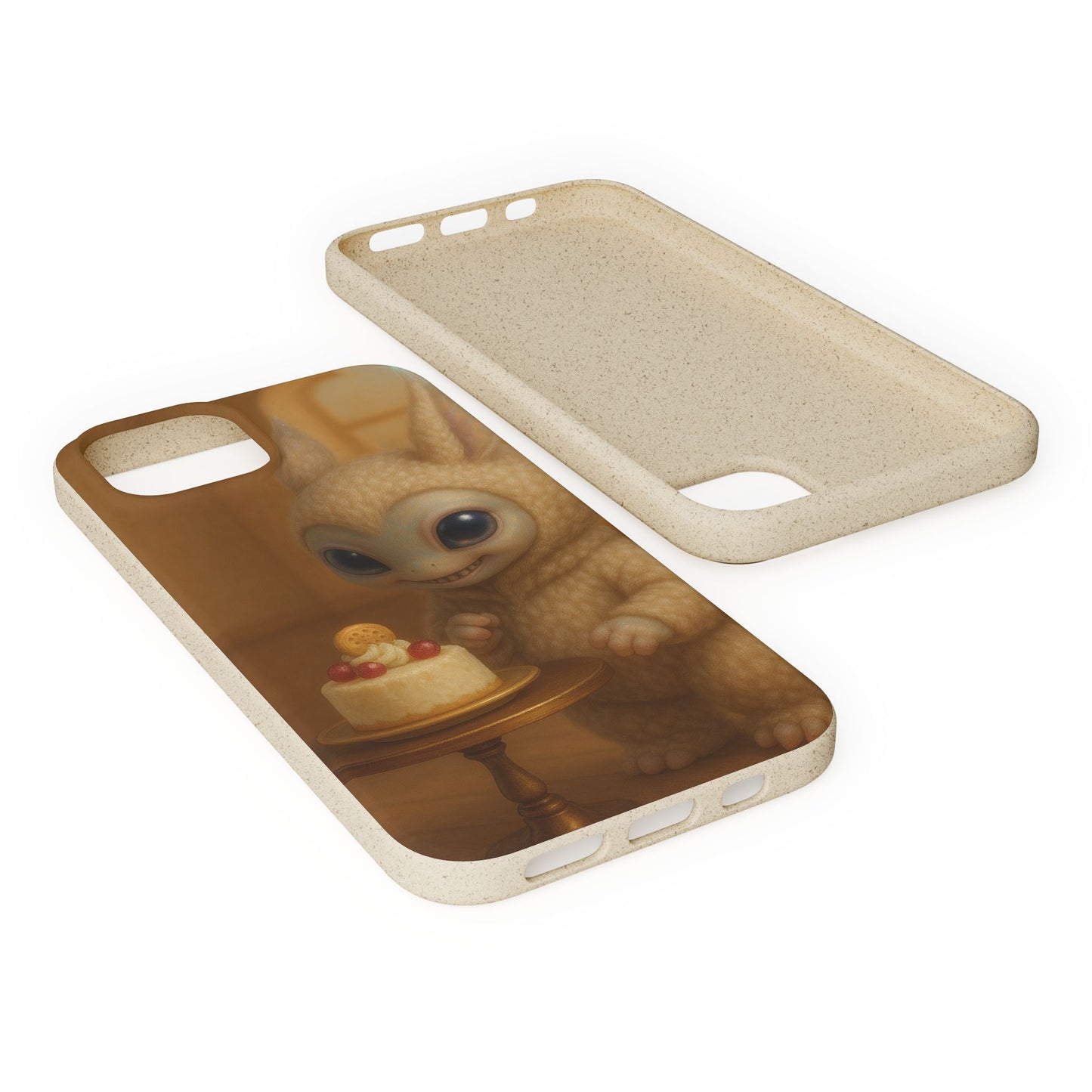Toy Aliens Love Cake - Biodegradable Case