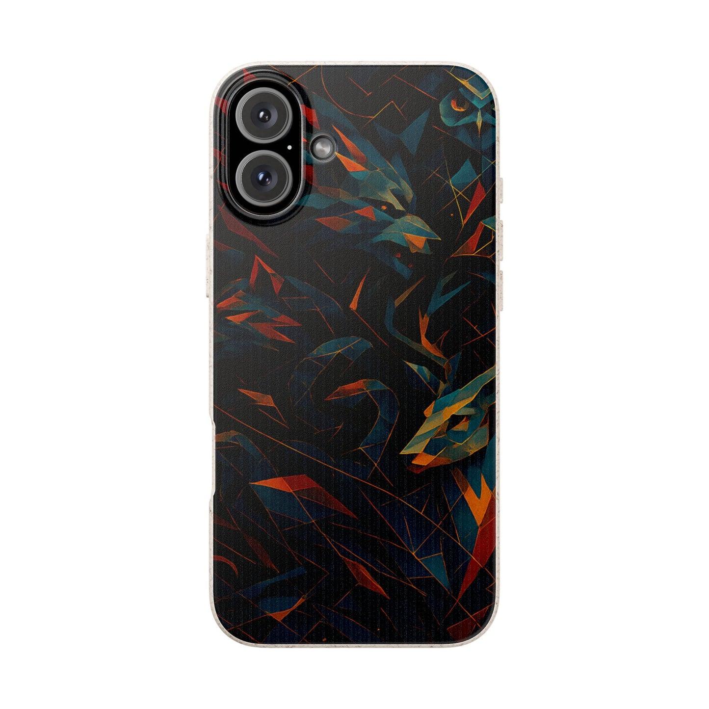 Geometric Shadow Animals - Biodegradable Case