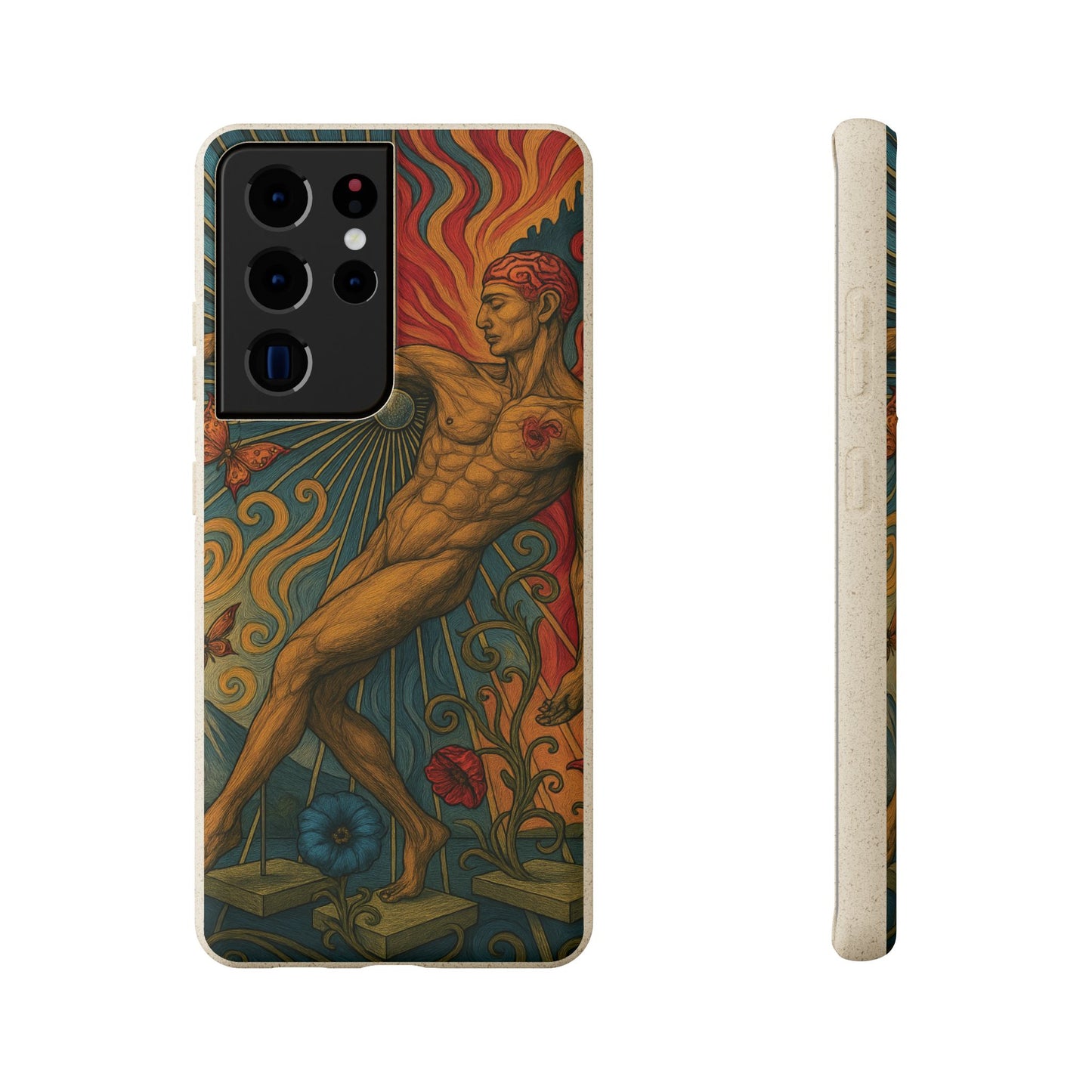 Mind, Spirit & Art - Biodegradable Case