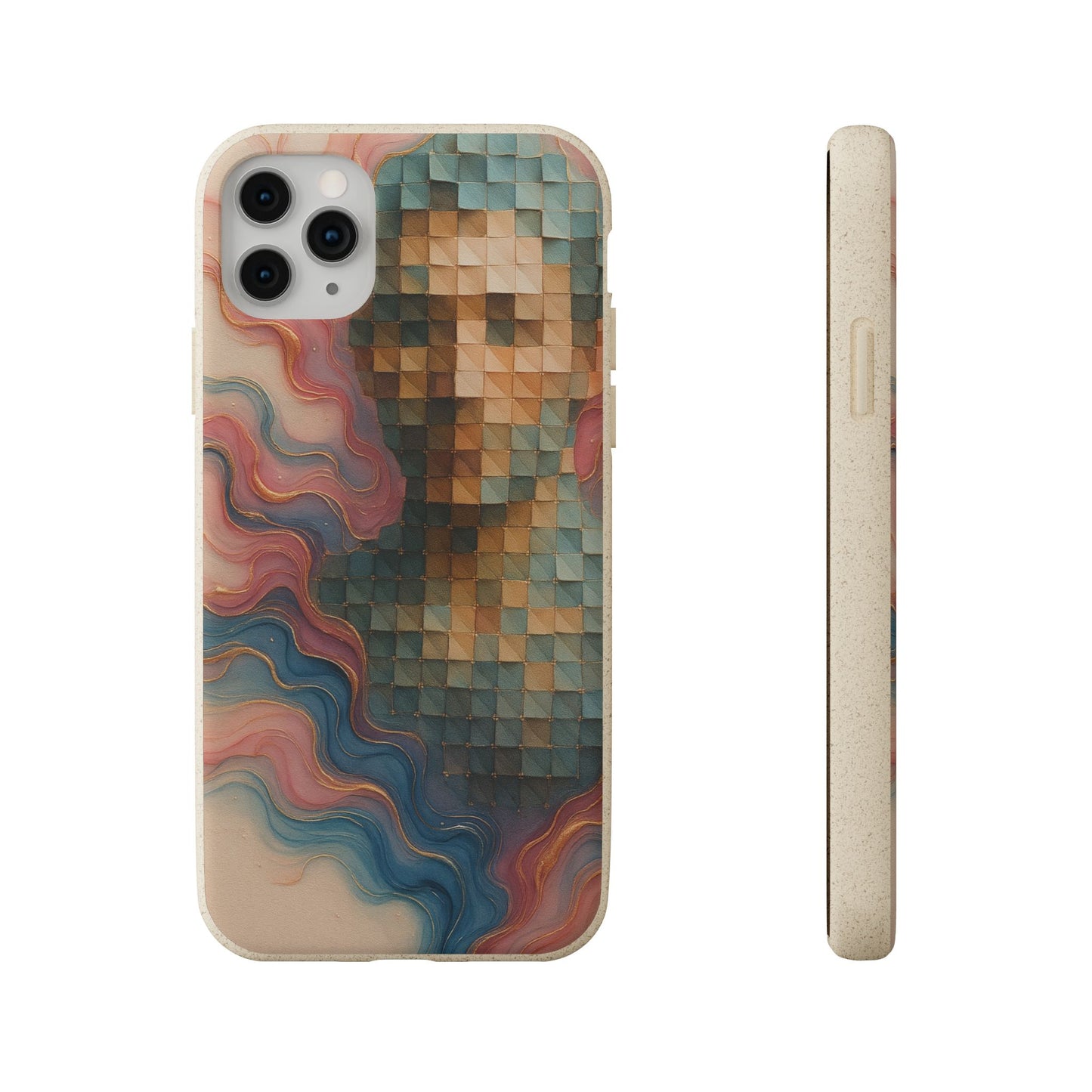 Mosaic Dreams & Liquid Flow - Biodegradable Case