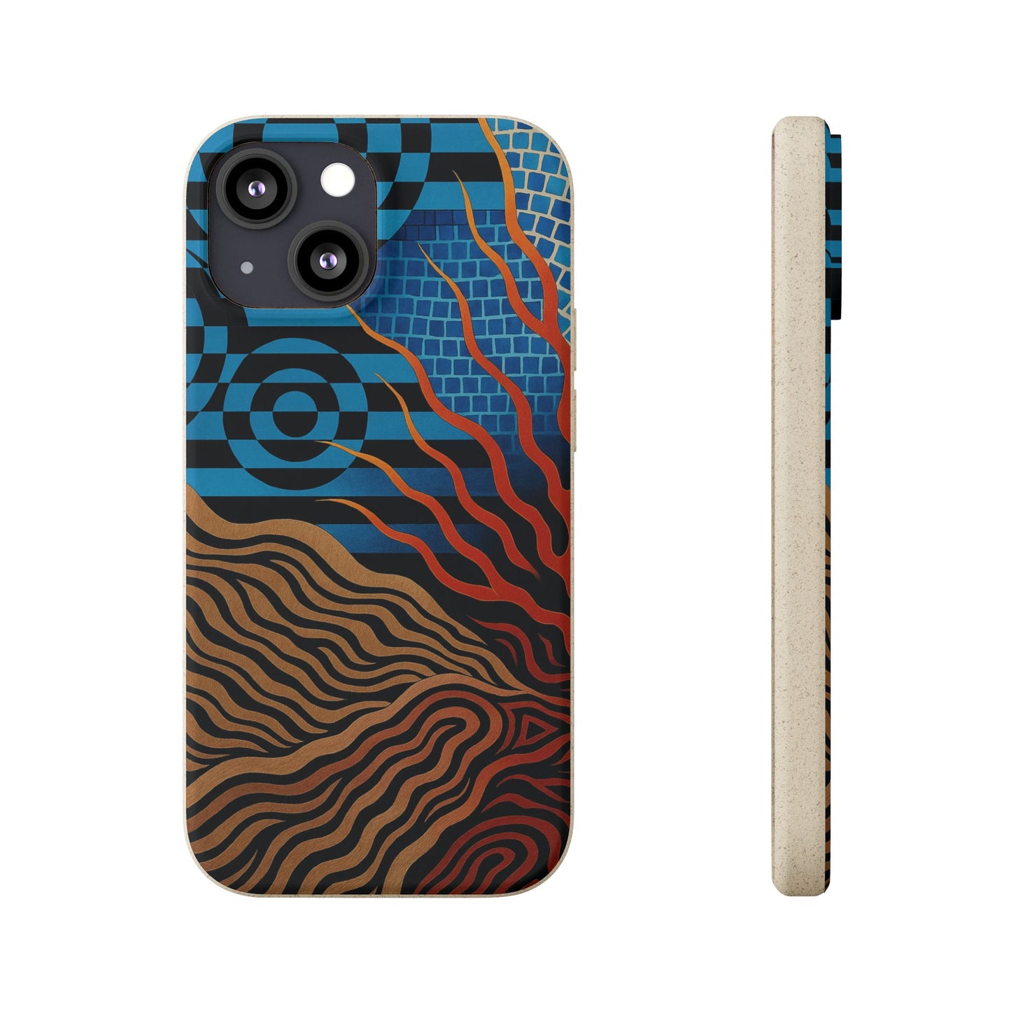 Disco Abstract Sunburst - Biodegradable Case