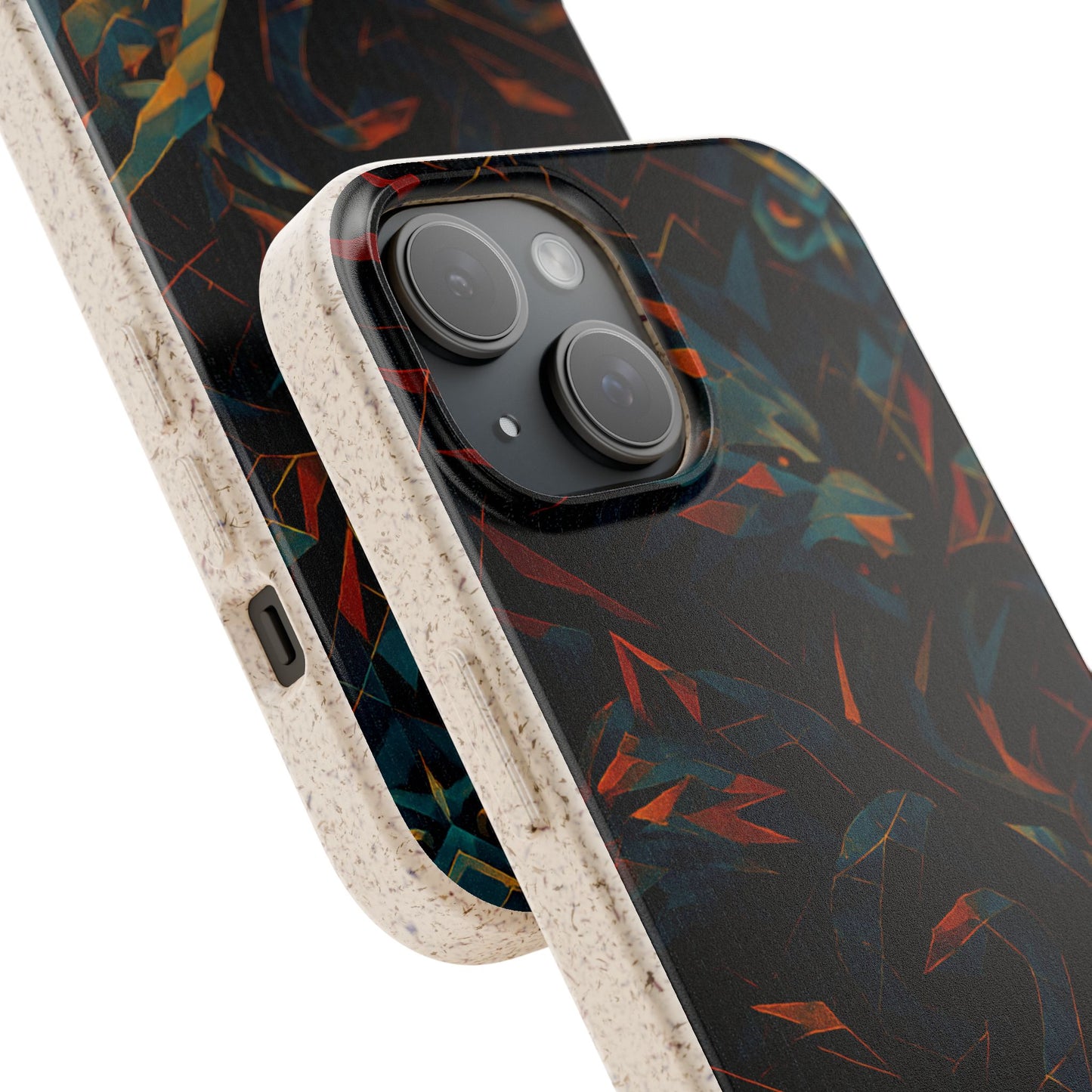 Geometric Shadow Animals - Biodegradable Case