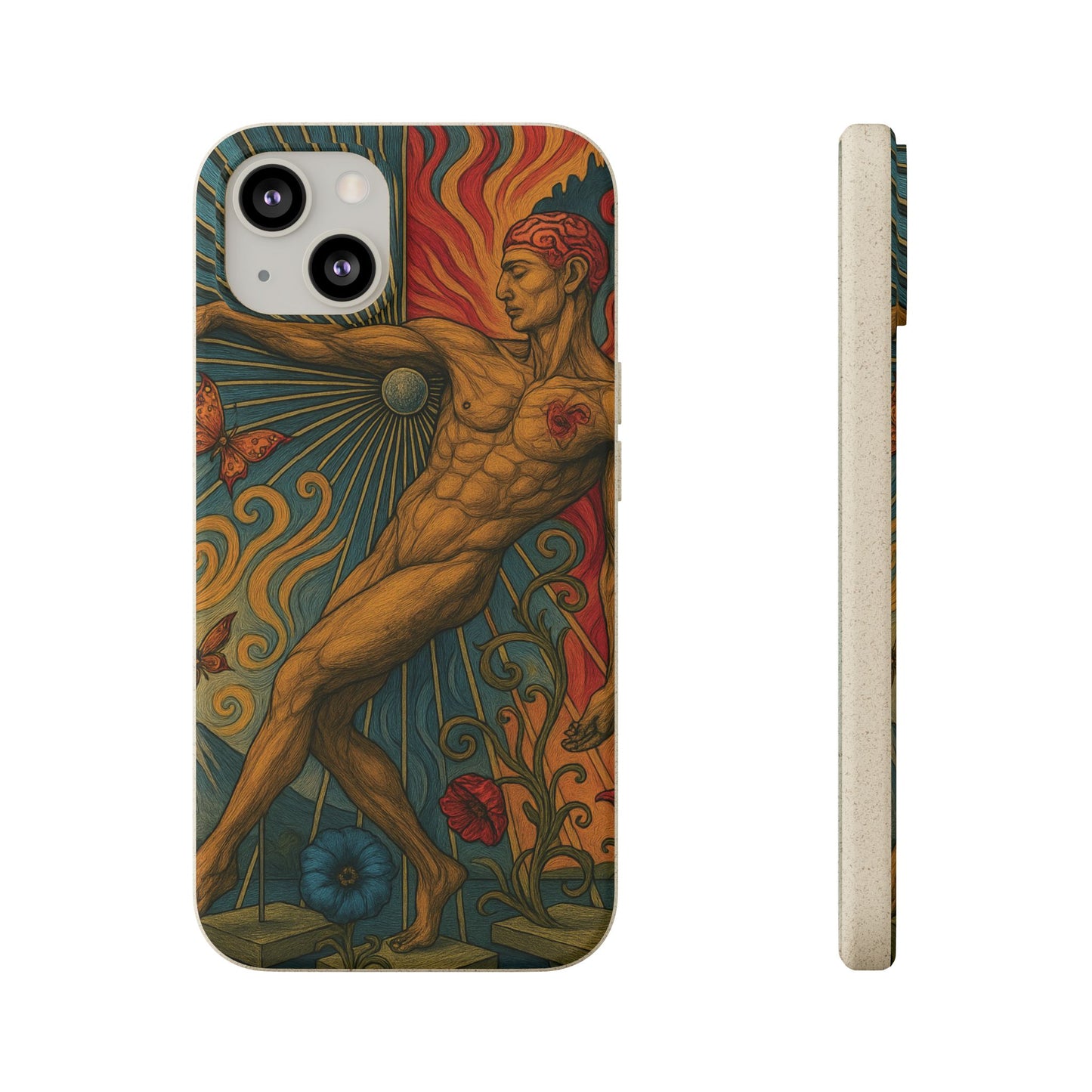 Mind, Spirit & Art - Biodegradable Case