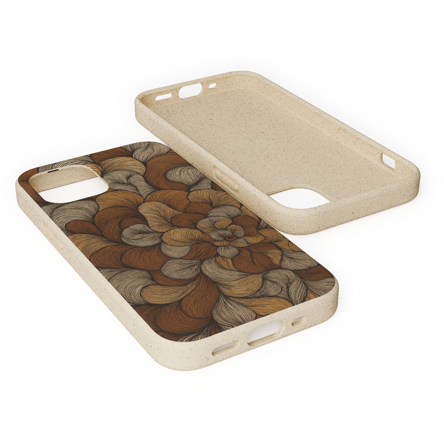 Earthy Mushroom Pedals - Biodegradable Case