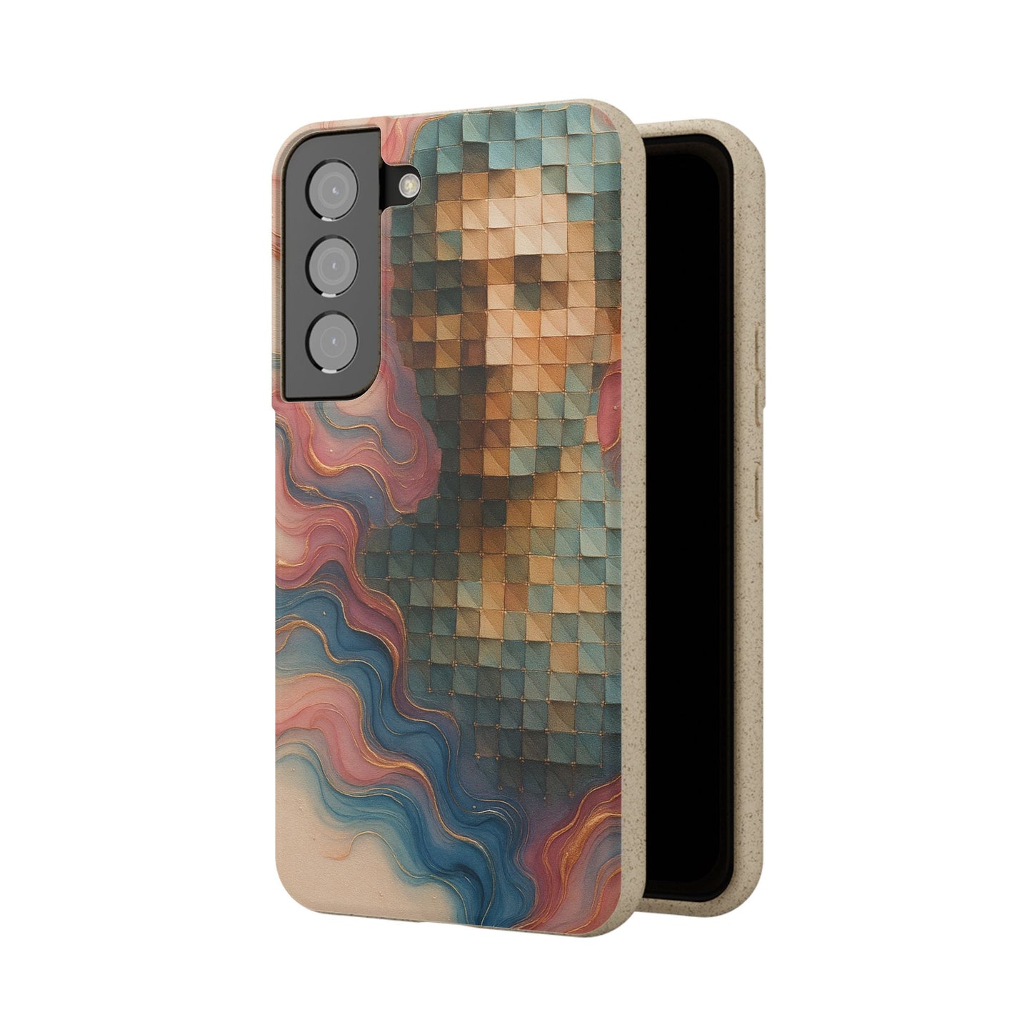 Mosaic Dreams & Liquid Flow - Biodegradable Case