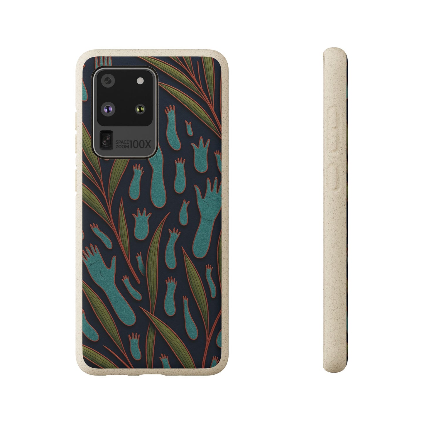 Handprints and Foliage - Biodegradable Case