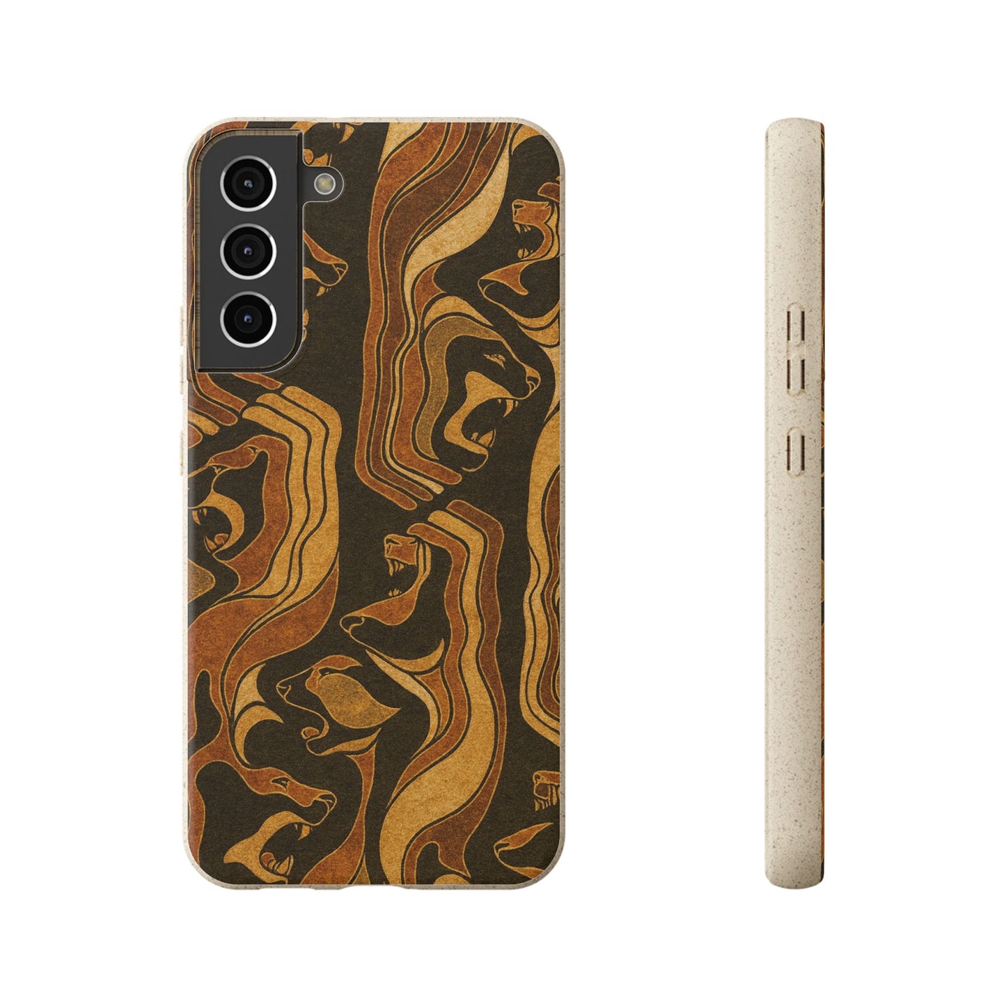 Wooden Wolves of Night - Biodegradable Case