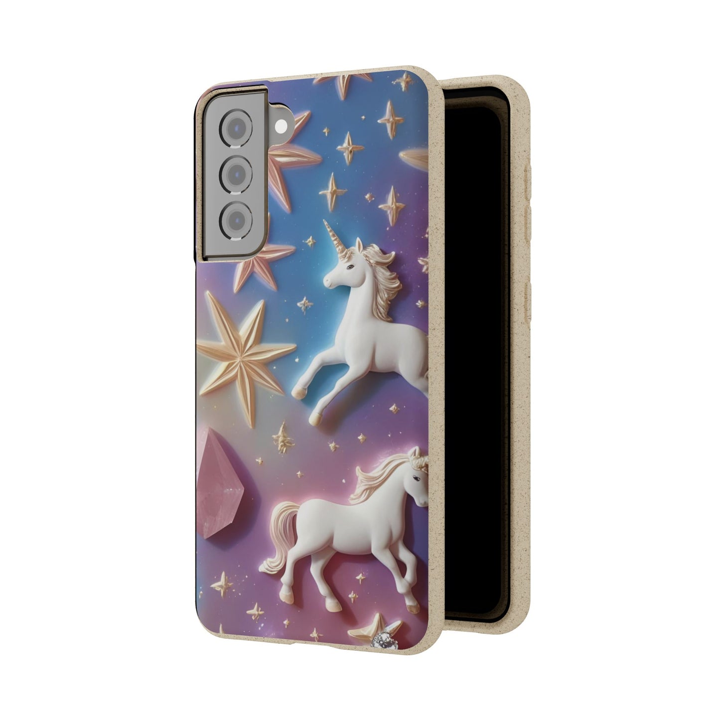 Unicorns & Gems - Biodegradable Case