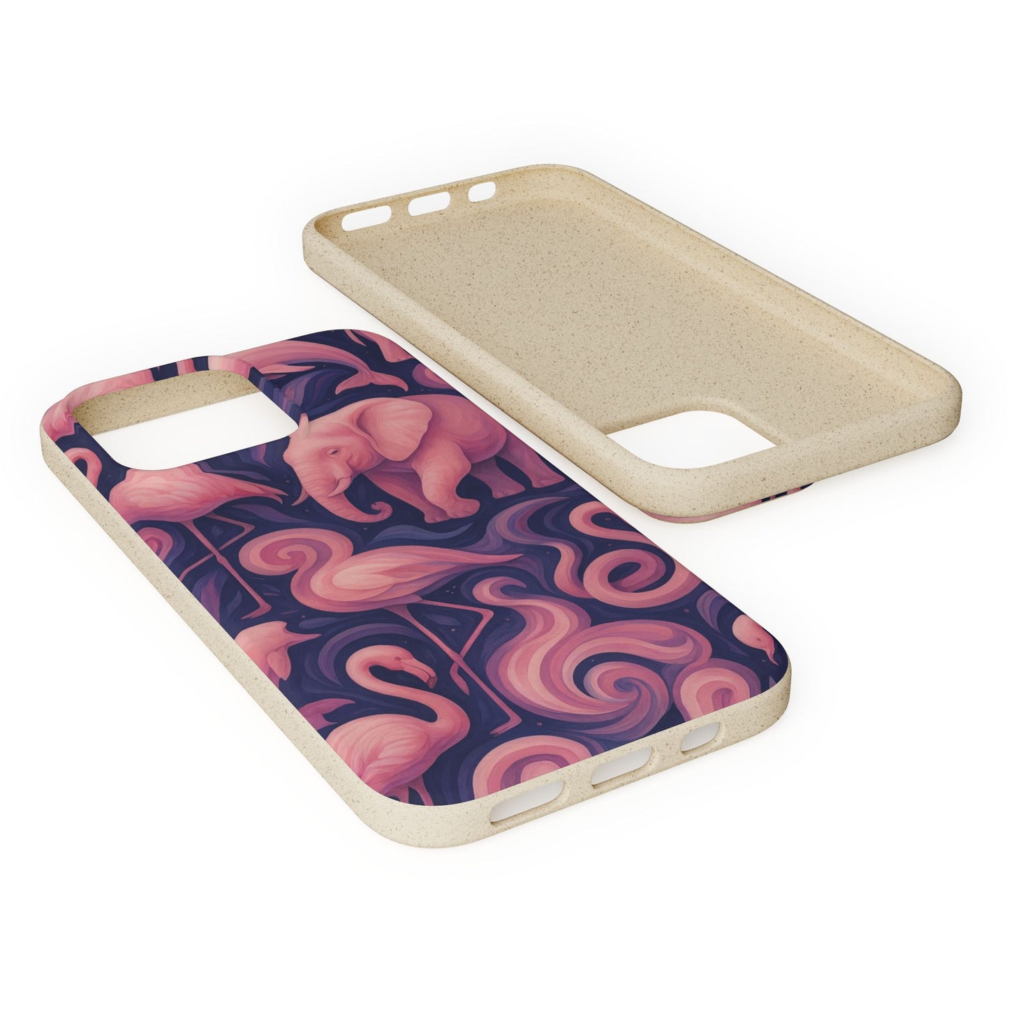 Pink Animalia - Biodegradable Case