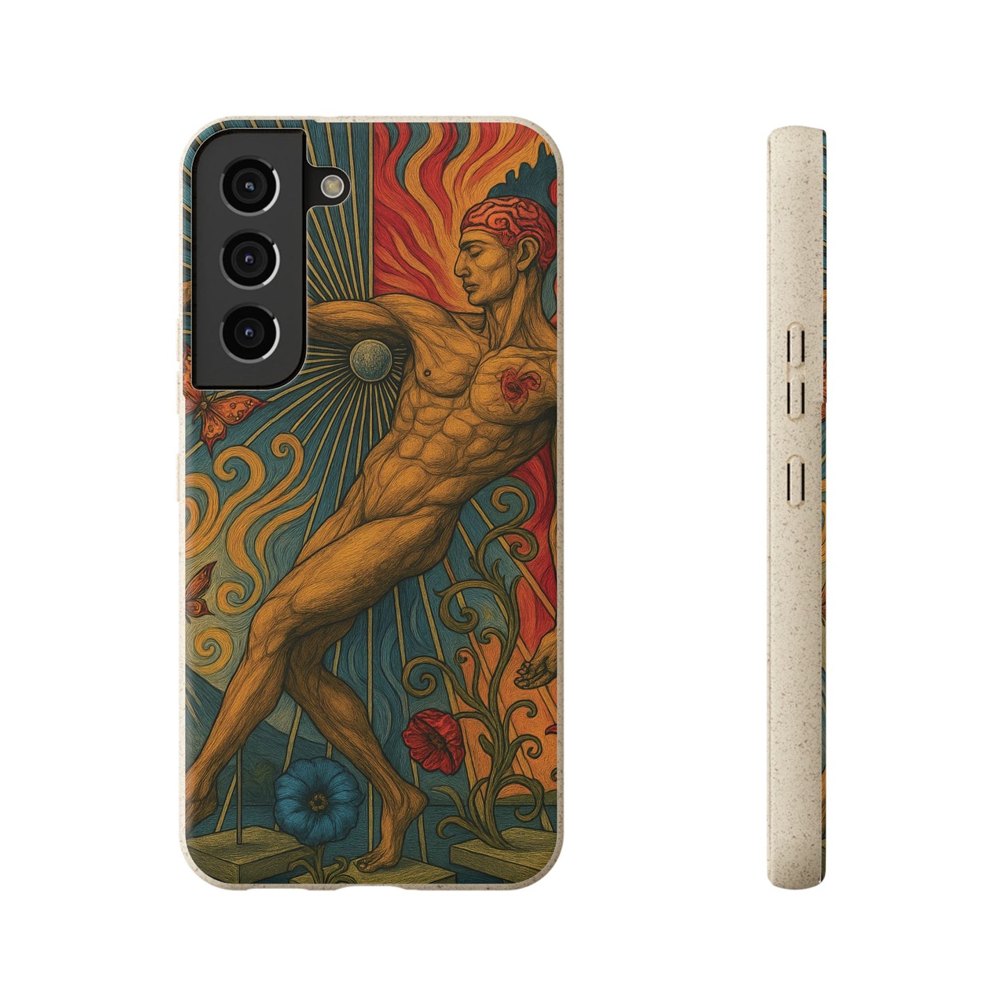 Mind, Spirit & Art - Biodegradable Case