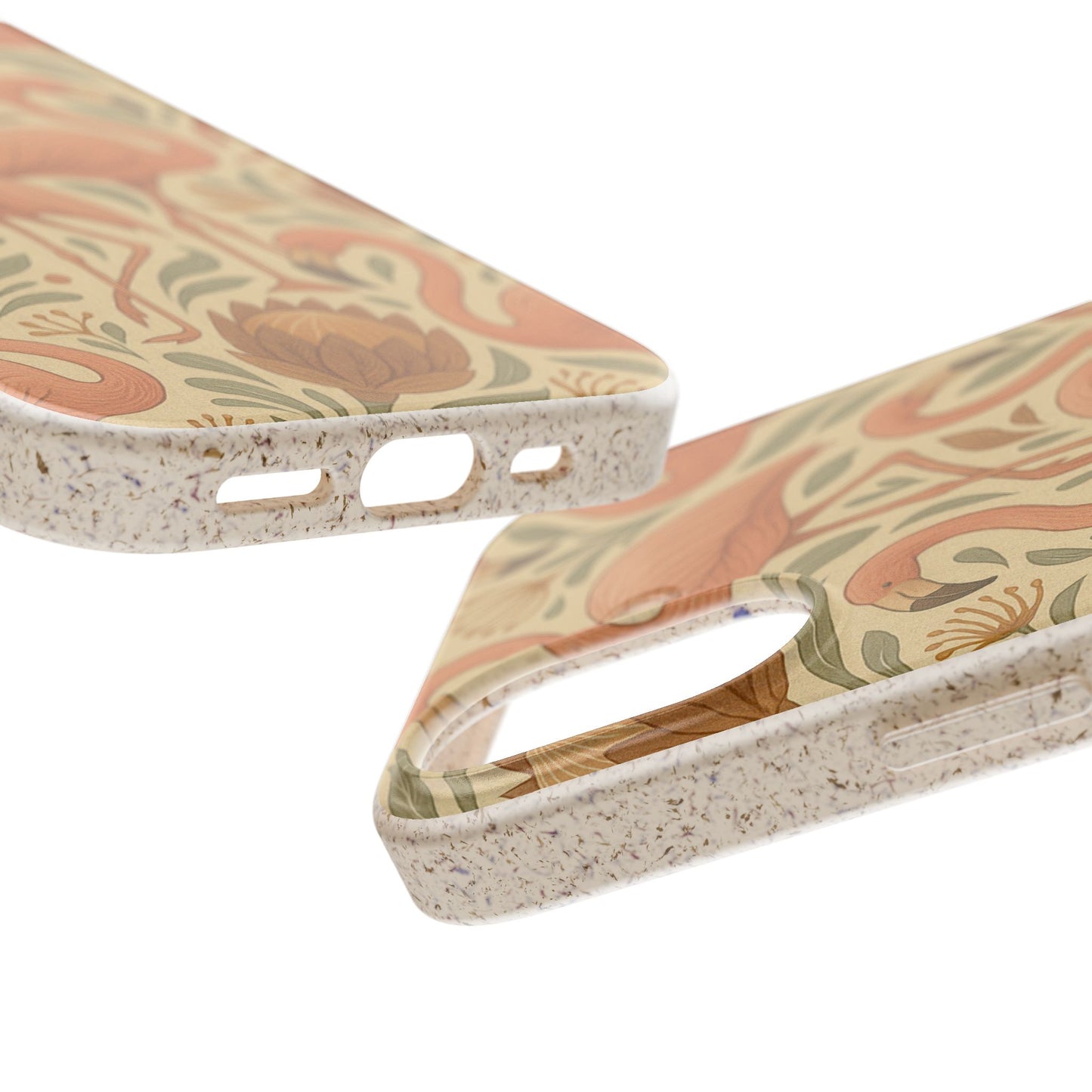 Eco-Natural Flamingo - Biodegradable Case