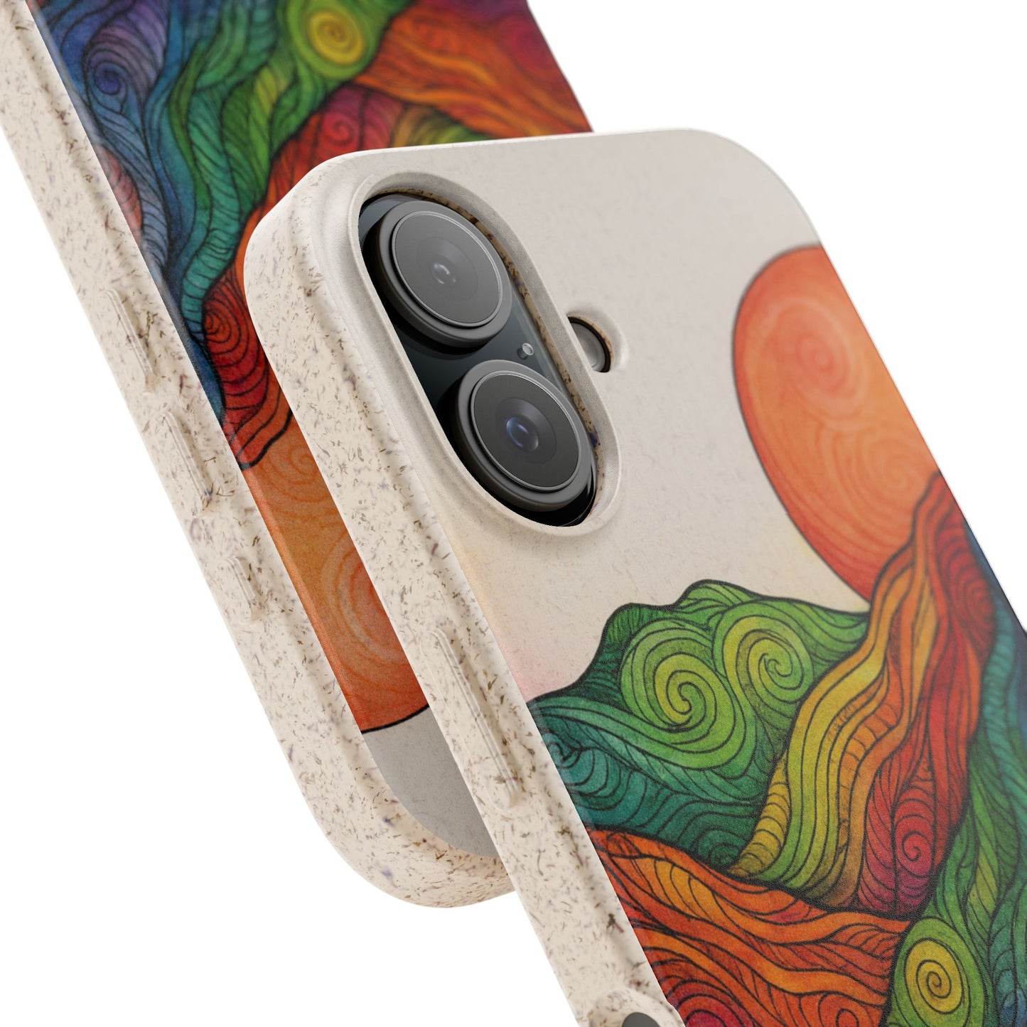 Watercolor Nature - Biodegradable Case