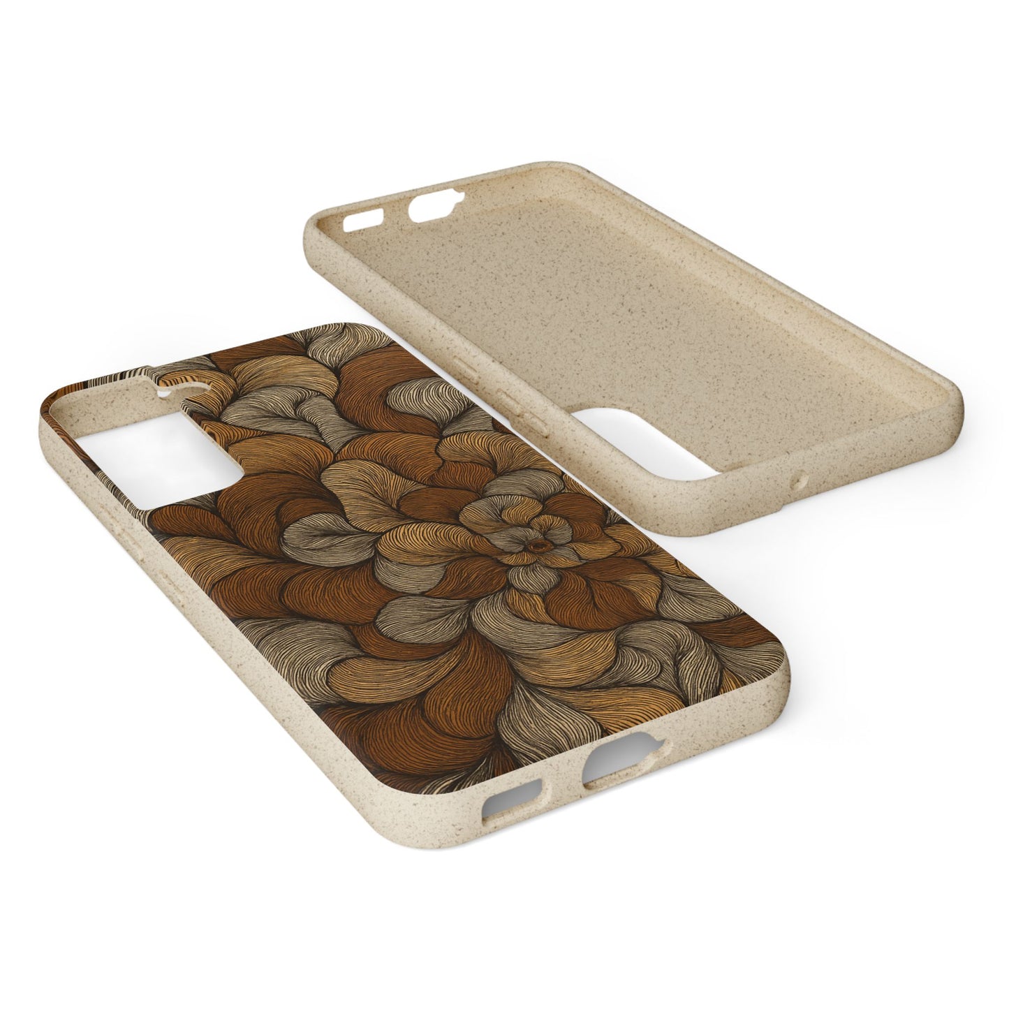 Earthy Mushroom Pedals - Biodegradable Case