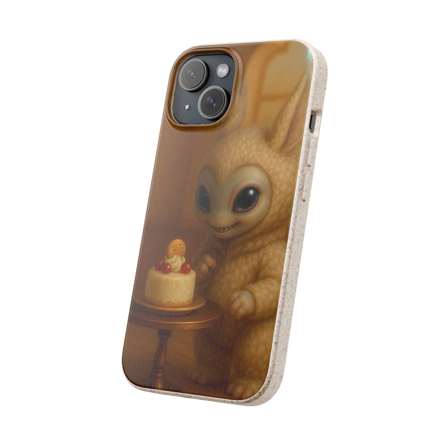 Toy Aliens Love Cake - Biodegradable Case