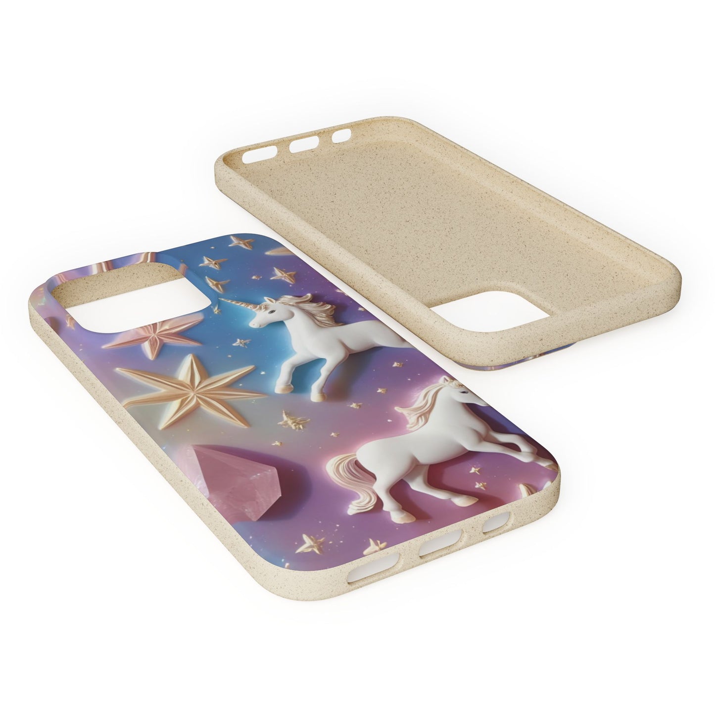 Unicorns & Gems - Biodegradable Case