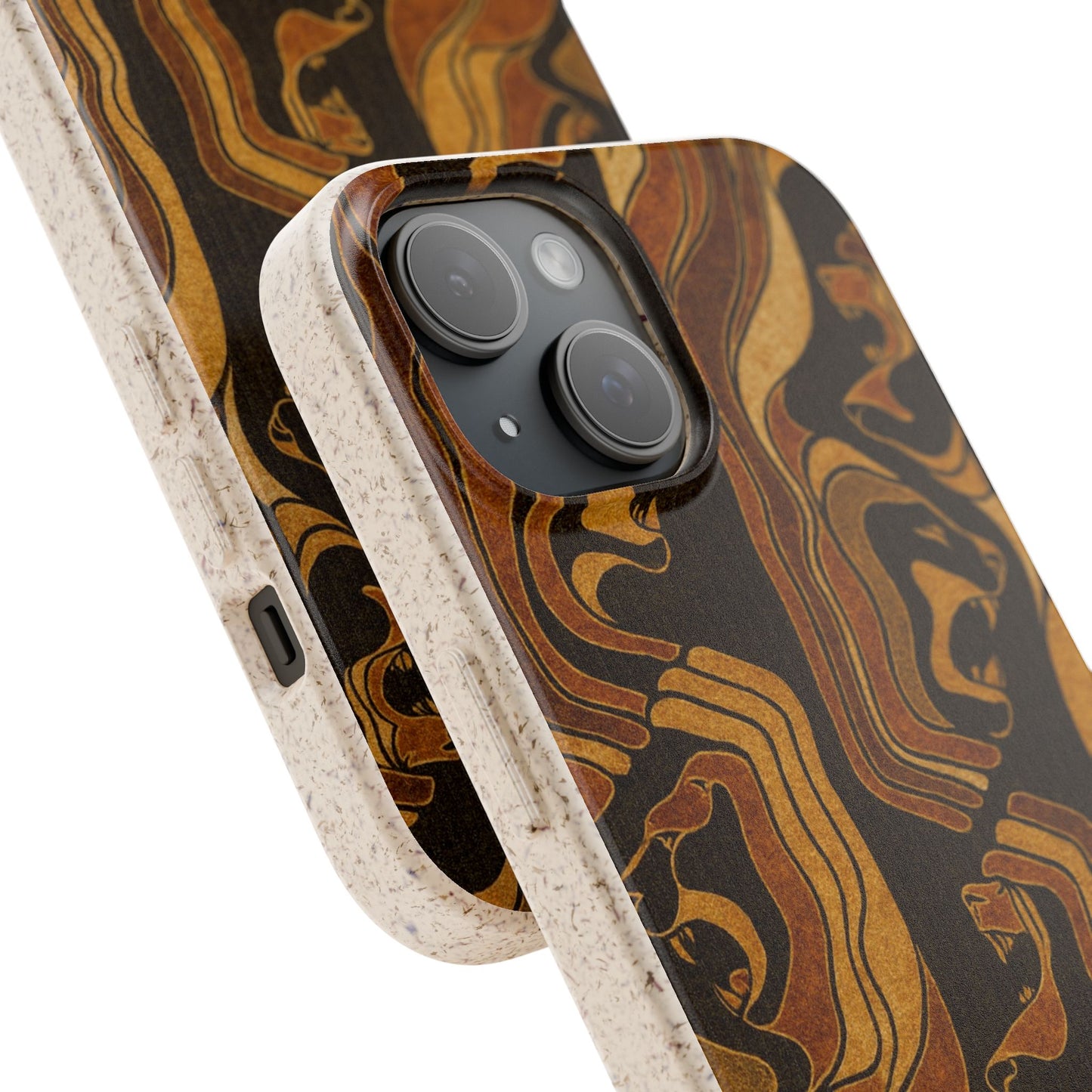Wooden Wolves of Night - Biodegradable Case